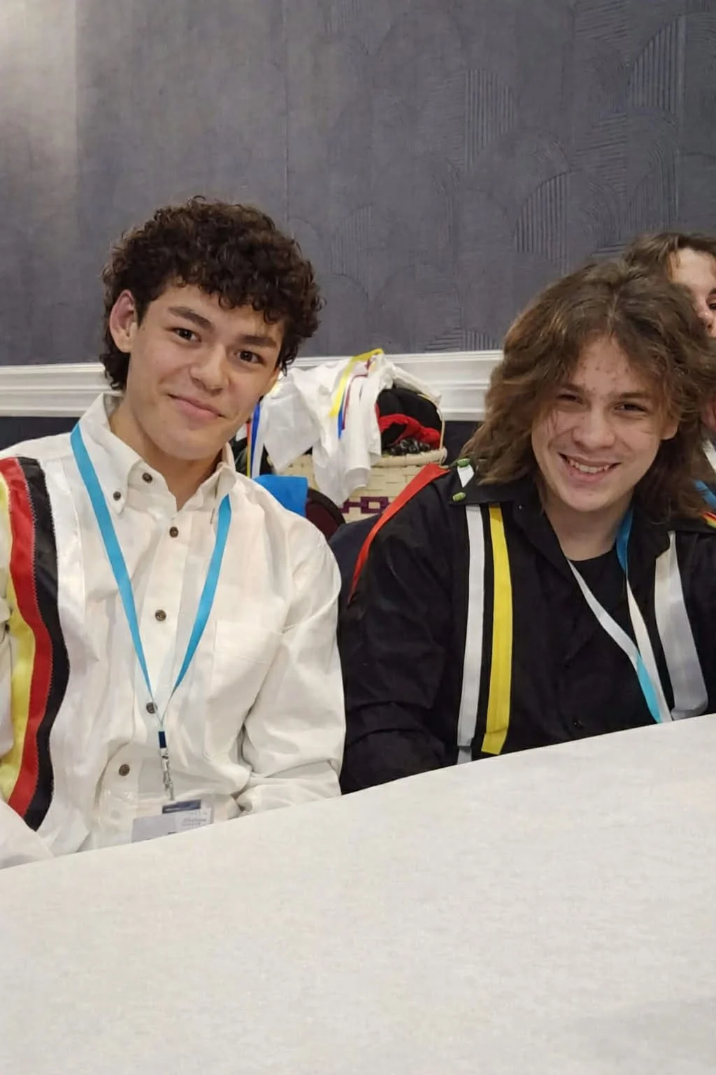 Students and educators from Oinpegitjoig (Pabineau First Nation) attending the 2026 Wabanaki Languages Gathering in Fredericton focused on youth language revitalization.