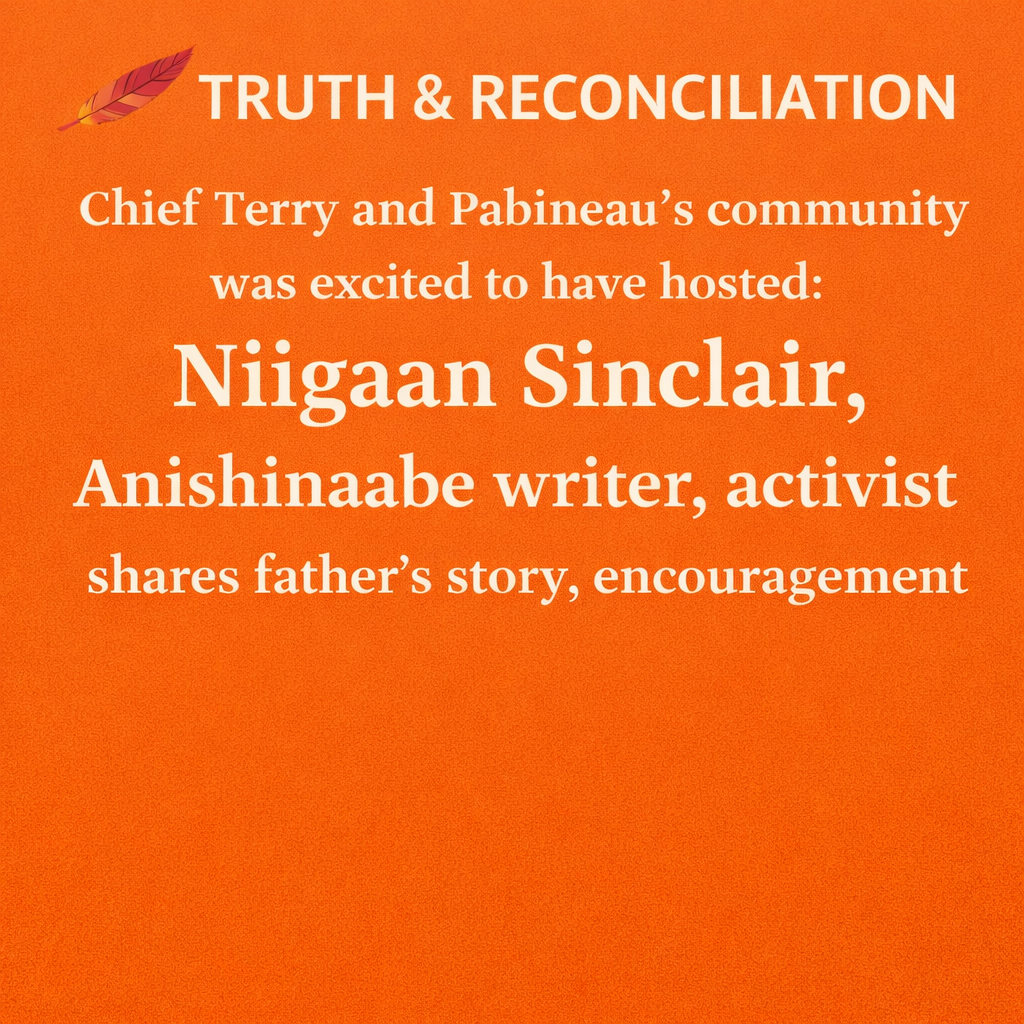 Niigaan Sinclair Visits Pabineau First Nation, Inspires Continued Reconciliation Efforts