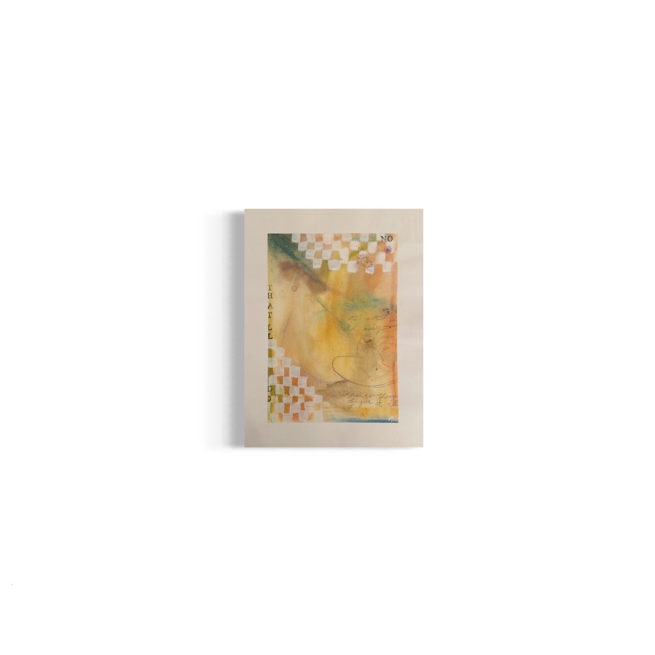 No - that'll do | 12" x 16"