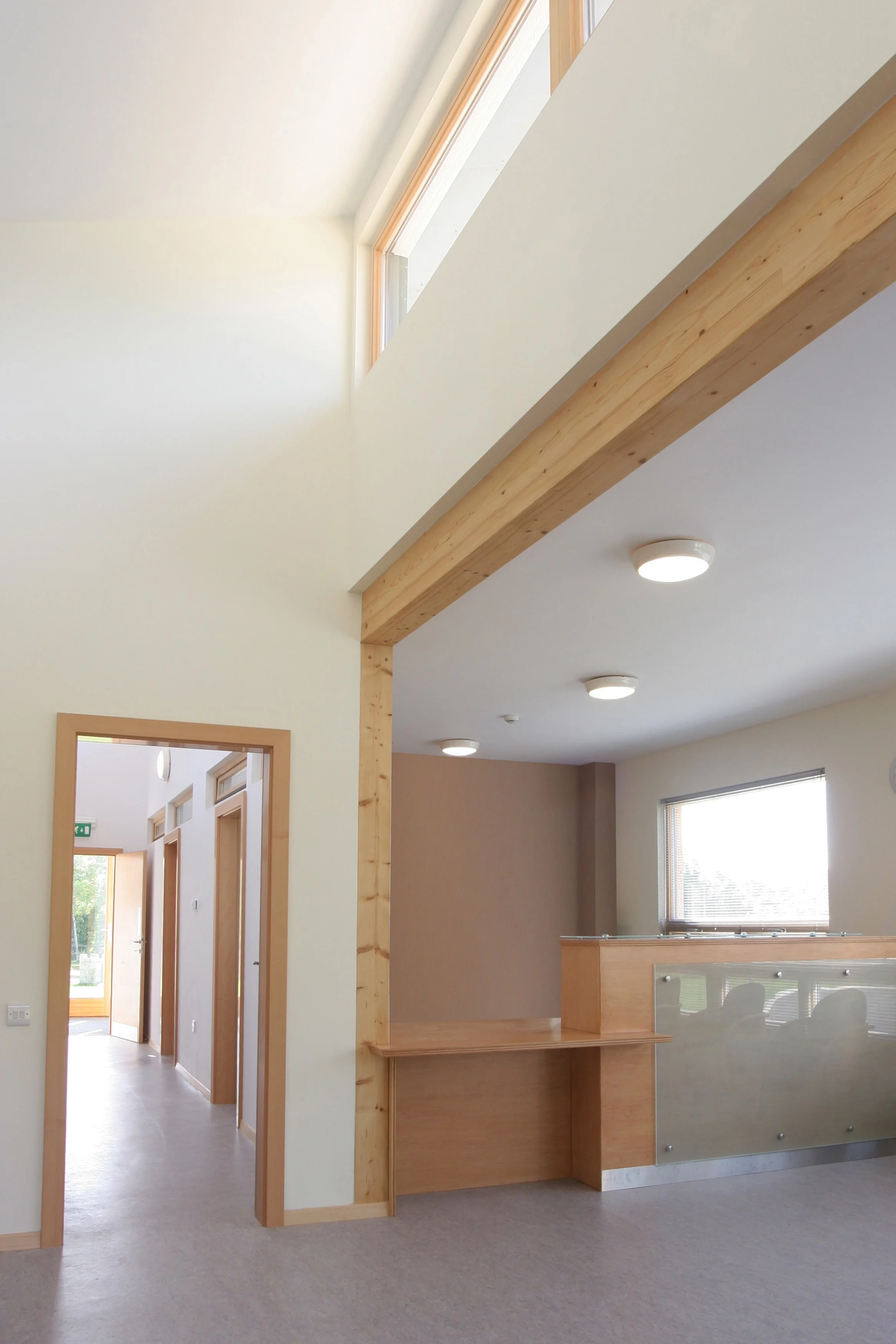 Hallway of Dromod Primary Care Centre