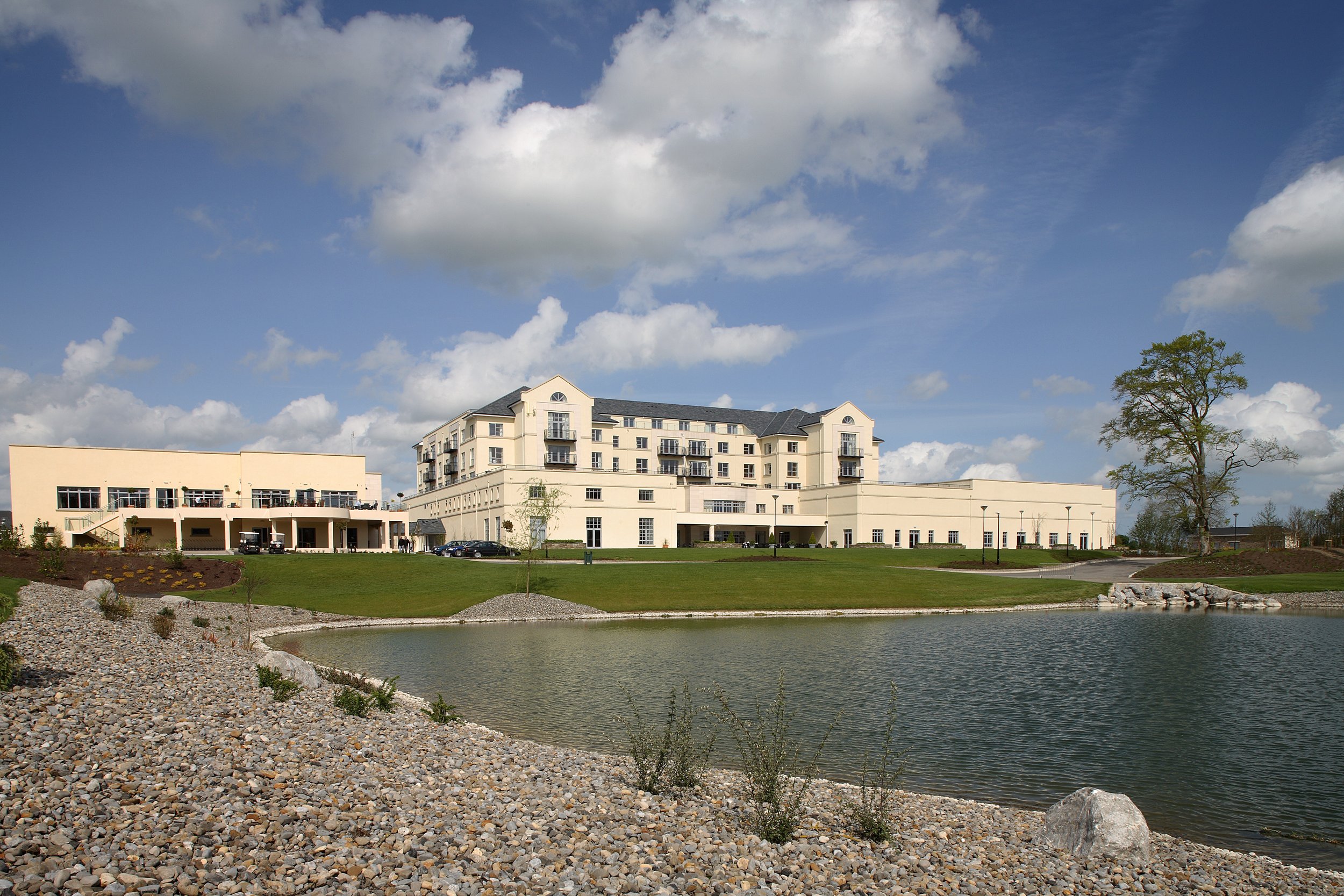 Knightsbrook Hotel  from across the water