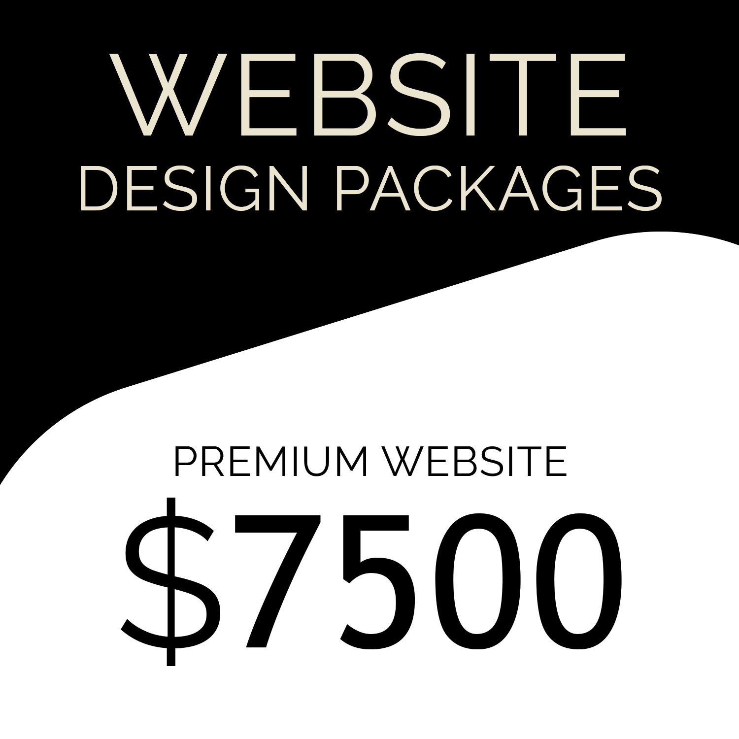 WEBSITE DESIGN - PREMIUM WEBSITE PACKAGE