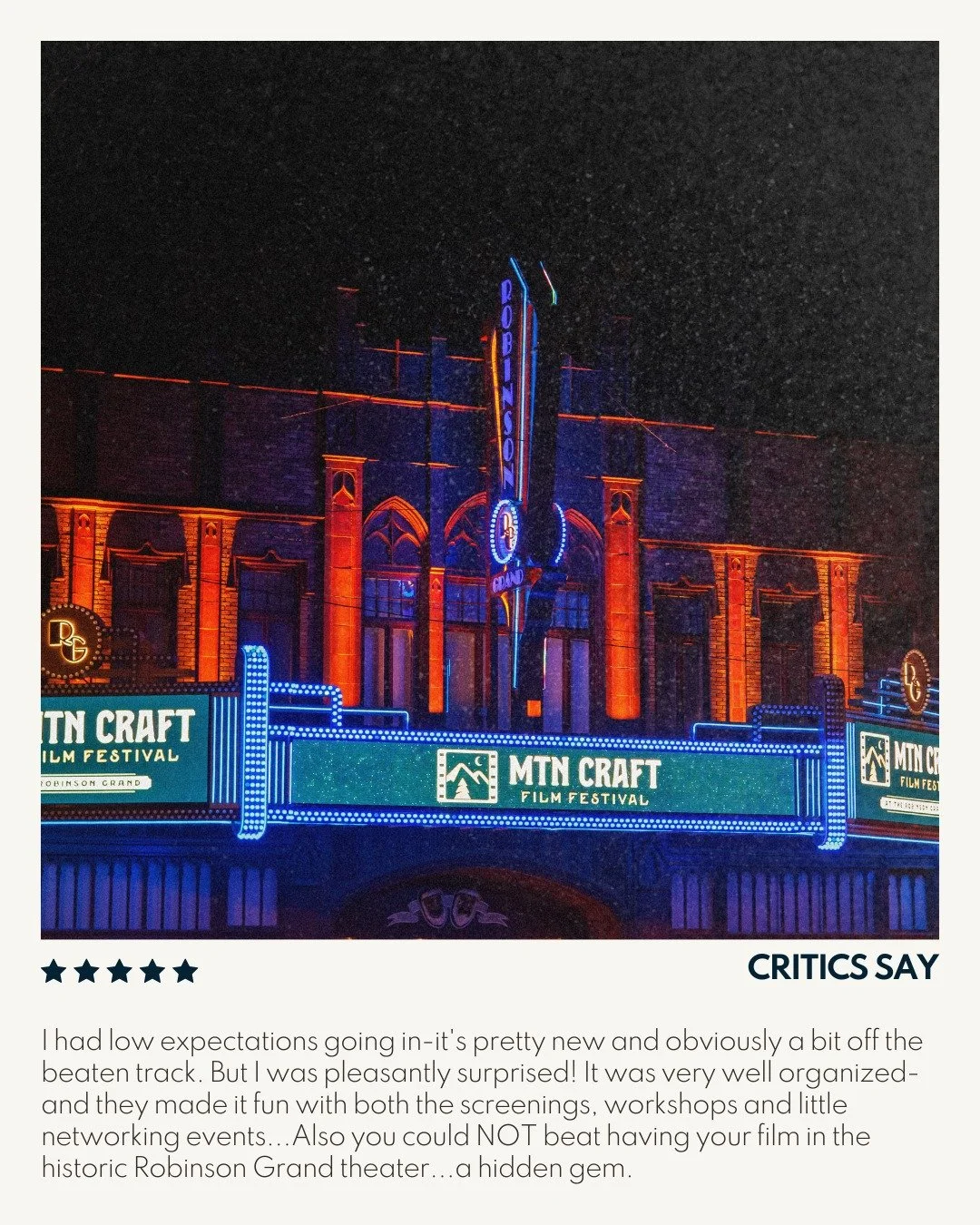 Sometimes the best surprises are off the beaten path 🌄

Did you attend our fest? Drop a review. We'd love your feedback!

👉 Leave us a comment here or on FilmFreeway. (Link in bio.)