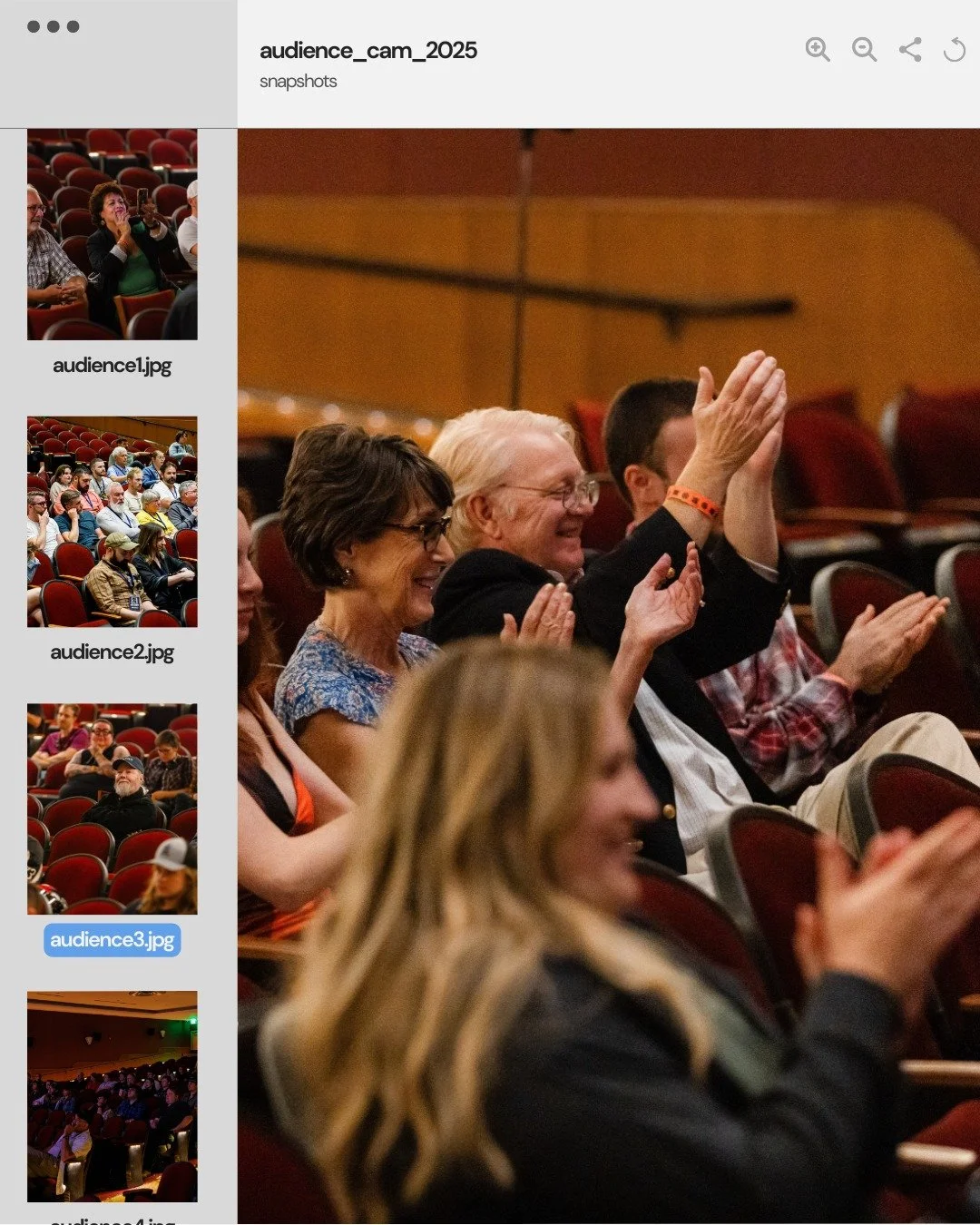 📸 Audience cam 2025. Only 251 days until y'all are back in these seats!

🎥 Mtn Craft Film Festival
🗓️ October 2-4, 2026
📍 Clarksburg, W.V.
🎭 The historic Robinson Grand

Submit your film today at the 🔗 in bio.