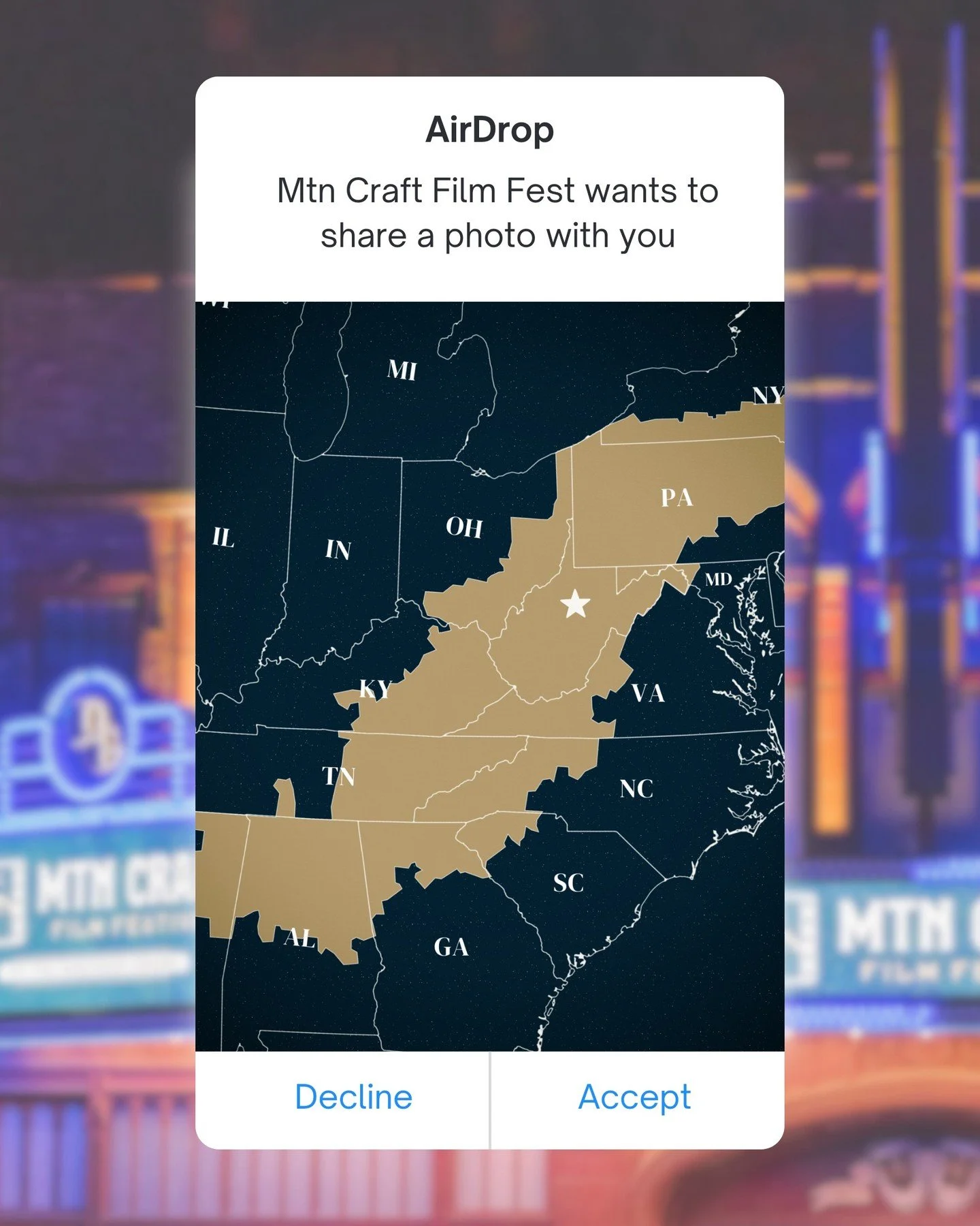 Does this area feel like home to you?

If so, you might be interested in our film festival!

We screen Appalachian films, examine and celebrate regional art, and enjoy local food and beer.

Join us this October for our fourth year!

🗓️ October 2-4, 