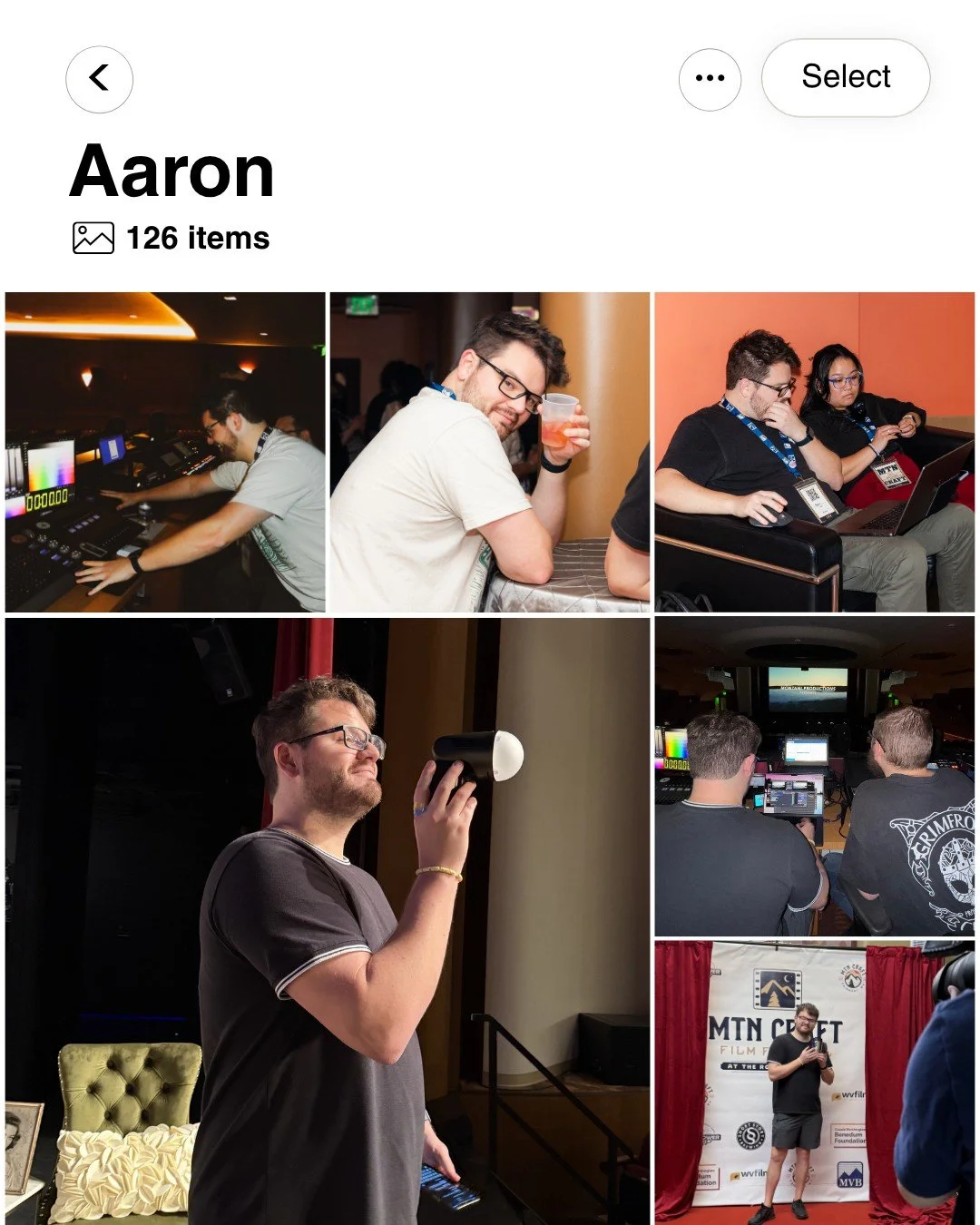 🍿 Meet the Crew: Festival Media Coordinator

We're so glad that @waitforaaron is our Festival Media Coordinator (Translation: he does a ton of stuff to make sure the Mtn Craft Film Festival runs smoothly)

You'll probably find him in the back of the