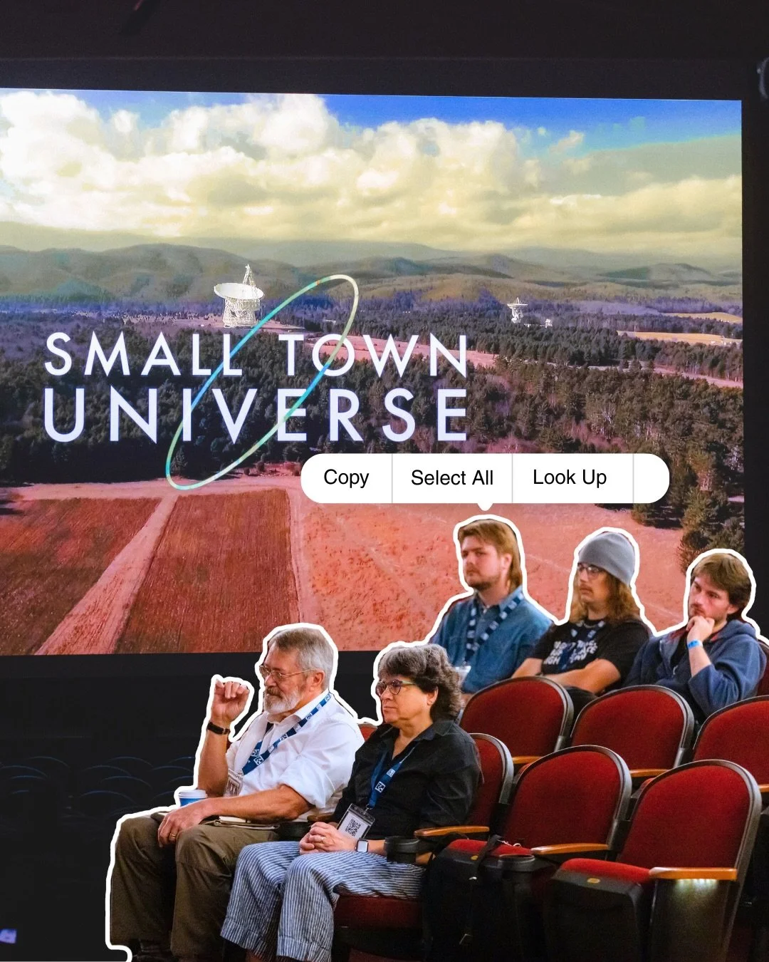 One of our favorite feature screenings in 2025 was of the documentary, &ldquo;Small Town Universe,&rdquo; a film about The National Radio Quiet Zone in Green Bank, WV, its radio telescope, and its residents.📡⛰️🎬

Now, you can screen the film with t