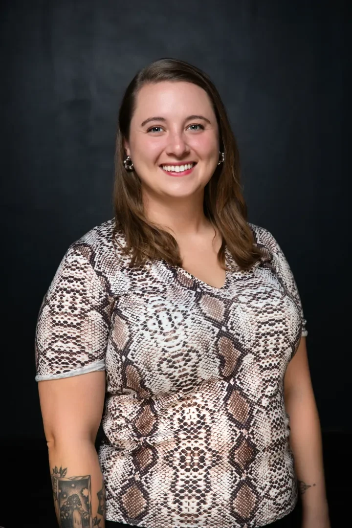 Photo of Leah Marie, Director of Comedy and Community Engagement at KOS.