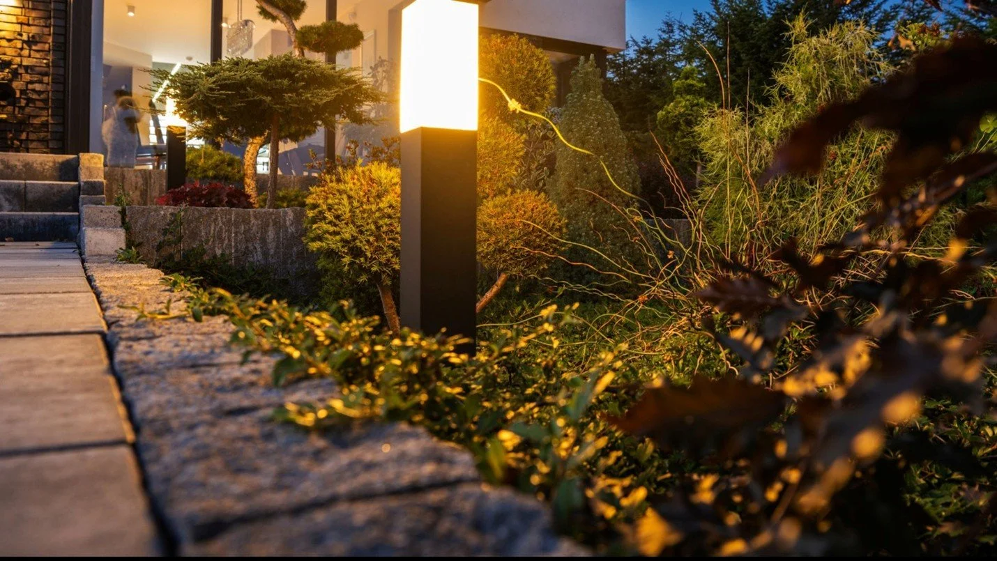 home exterior lighting installer in Staley Farms