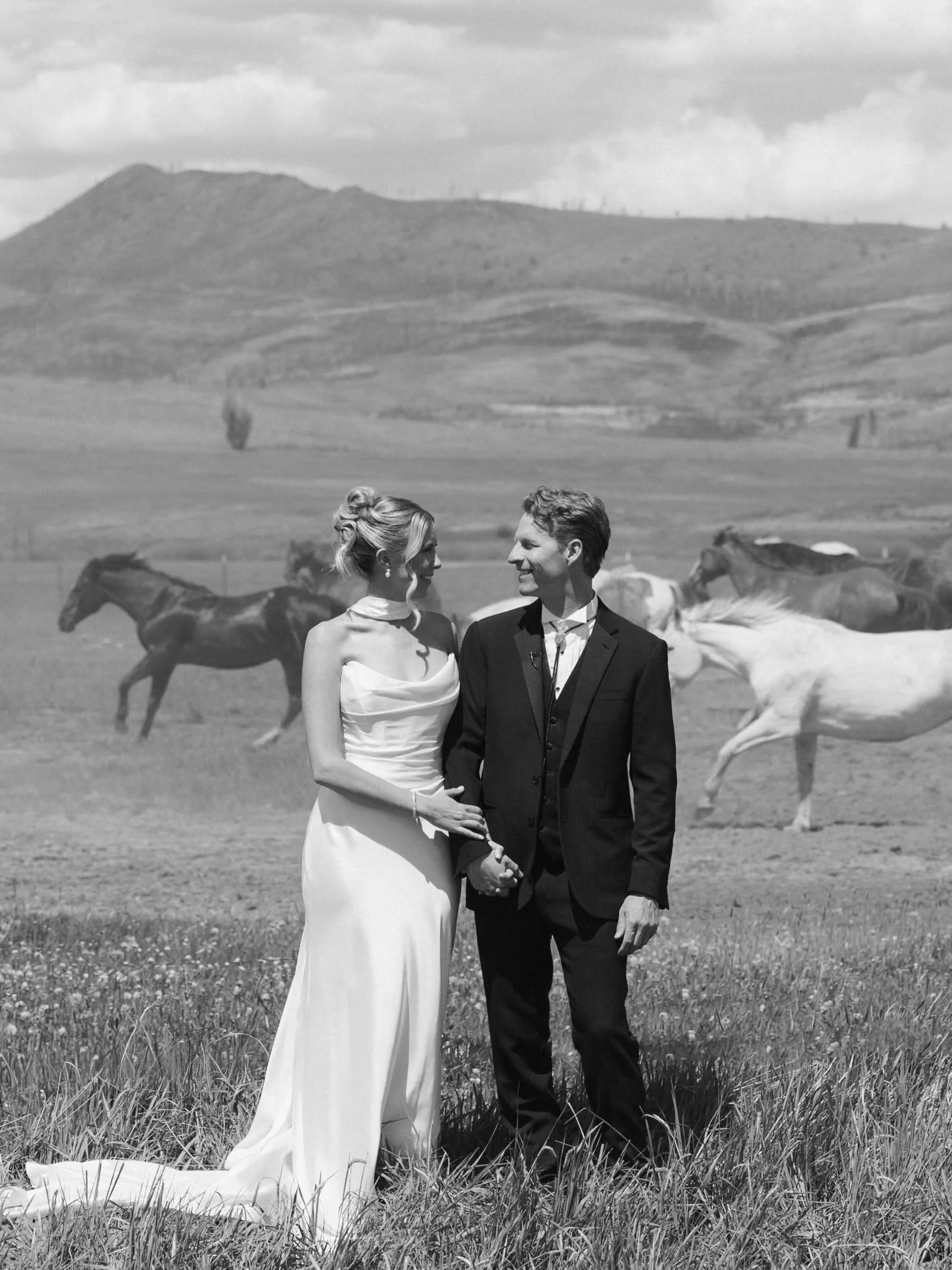 Dorian + Broby at C Lazy U Ranch 🤍

I often don&rsquo;t have words to express how much weddings mean to me, but this one was so special!! If you know these two, you know they are two of the kindest, most fun and genuine humans! They deserved a perfe