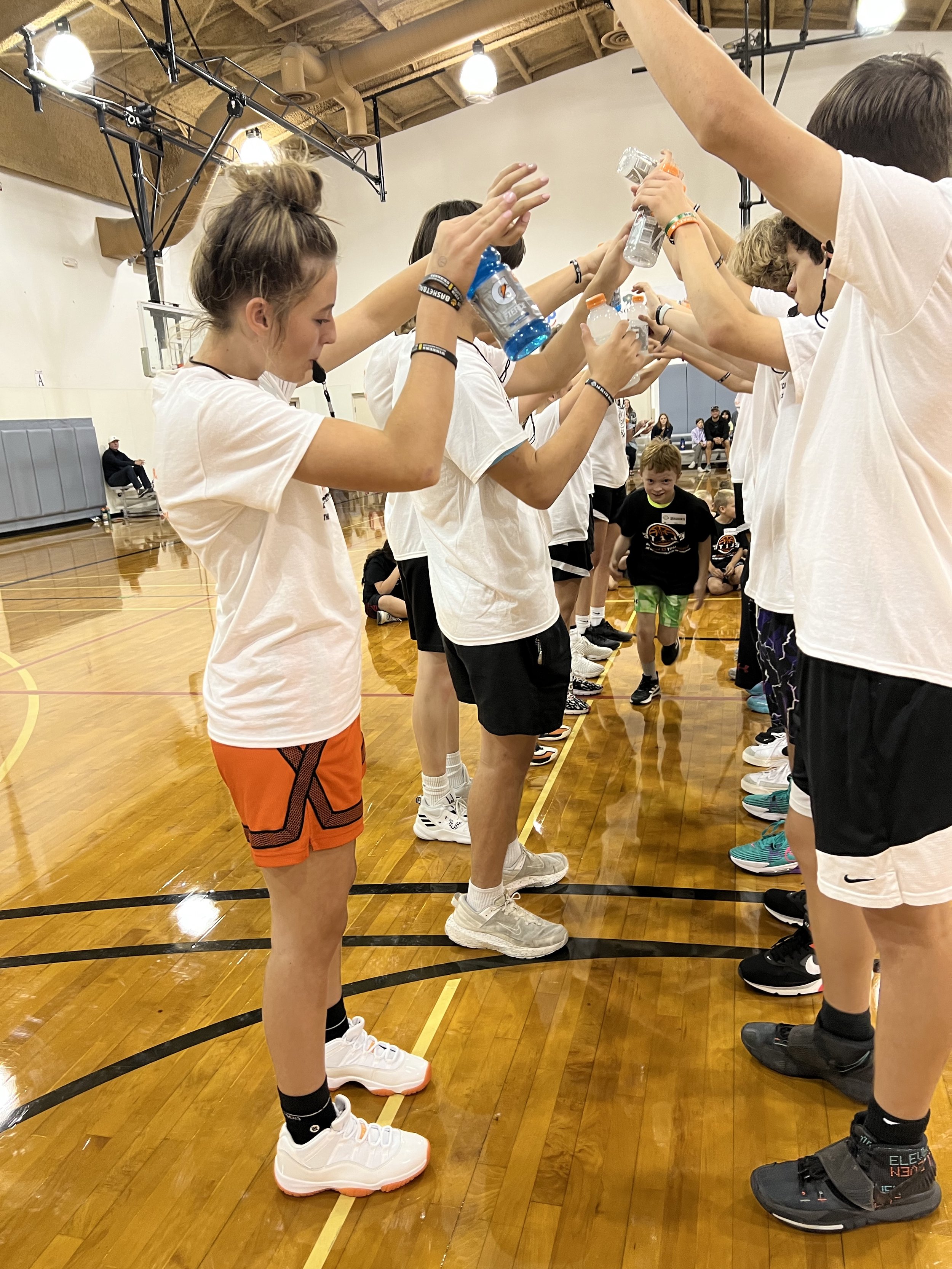 Lauren Cummings Youth Basketball skills camp