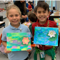 3G Claude Monet Oil Pastel