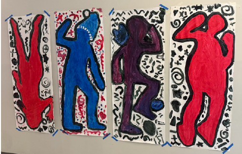 3G Keith Haring Mural