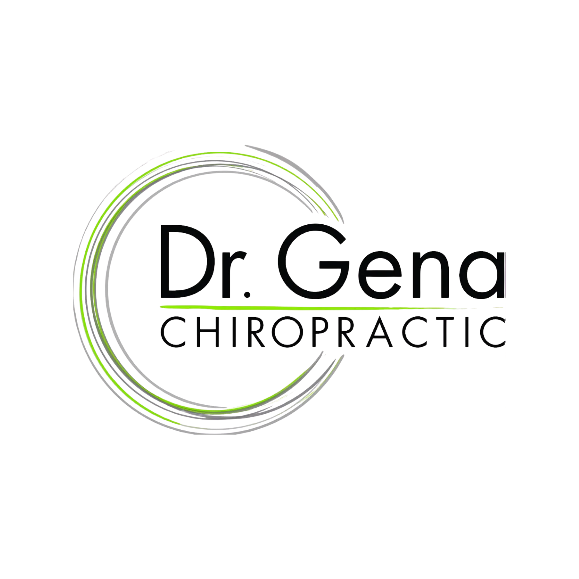 Dr. Gena Chiropractic logo (silver sponsor 2026-27).png
