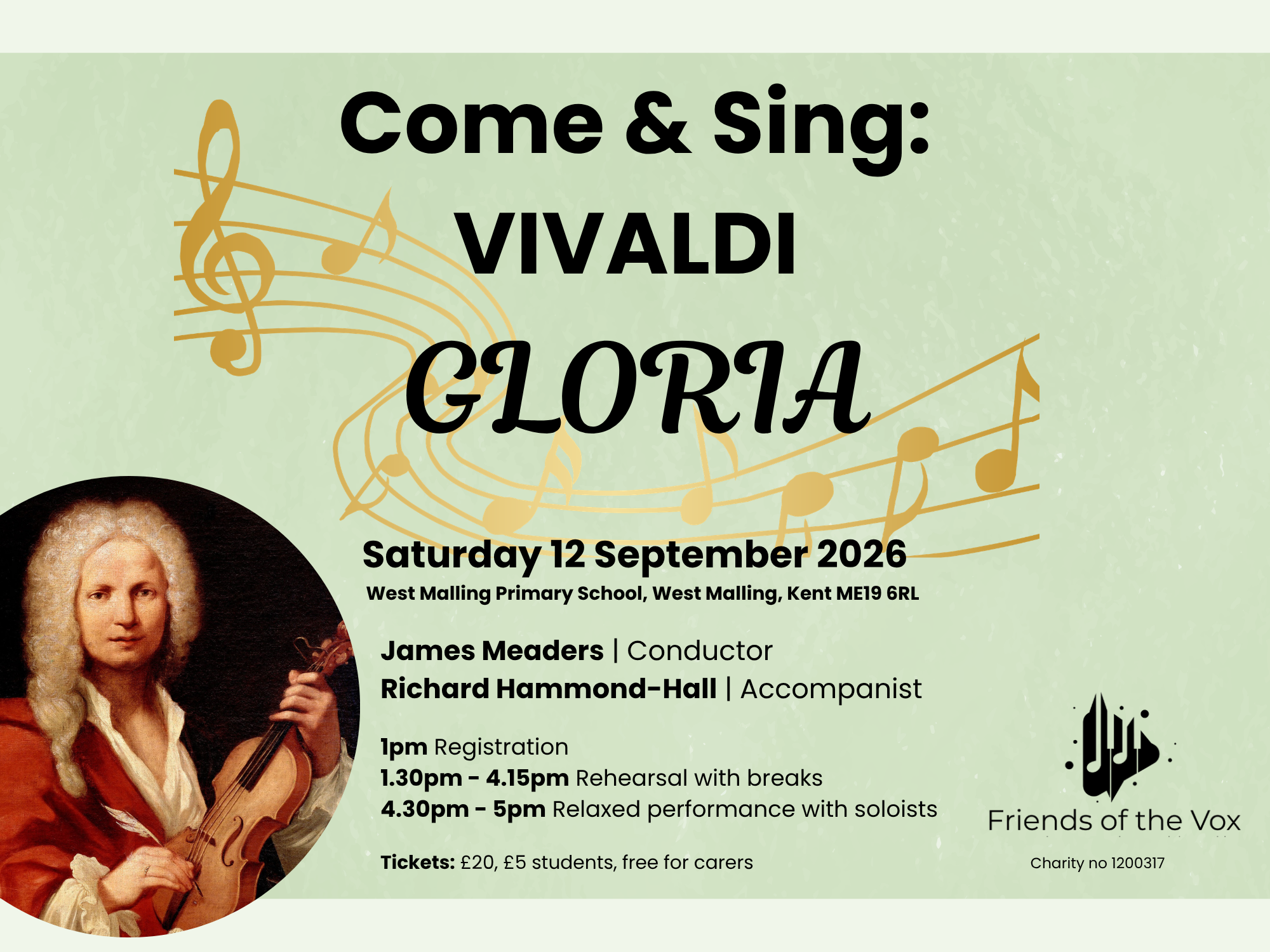 Come and Sing: Vivaldi Gloria