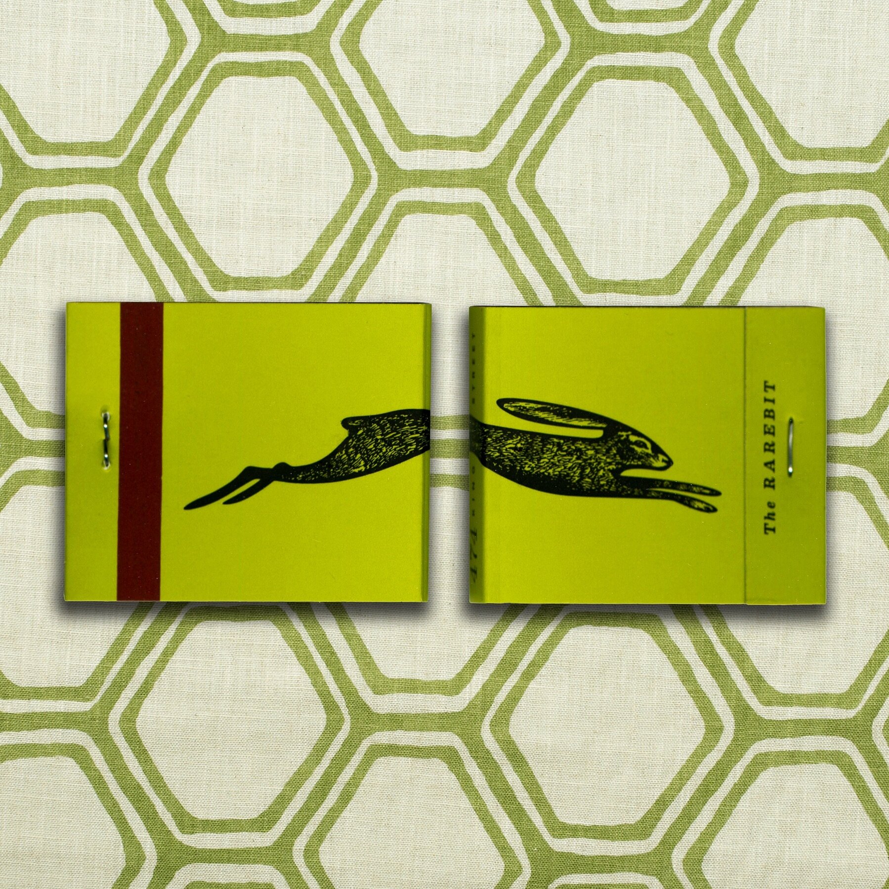 Match of The Day! The Rarebit an awesome restaurant in Charleston focusing on American Gastropub style food! They also have such cool matches! Find the Rarebit featured in our Charleston Collage! #Match #matchbook #matchbox #matchoftheday #art #colla