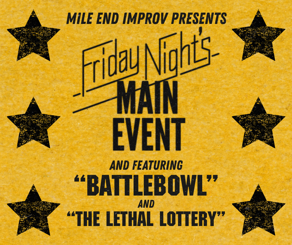 FRIDAY NIGHT’S MAIN EVENT