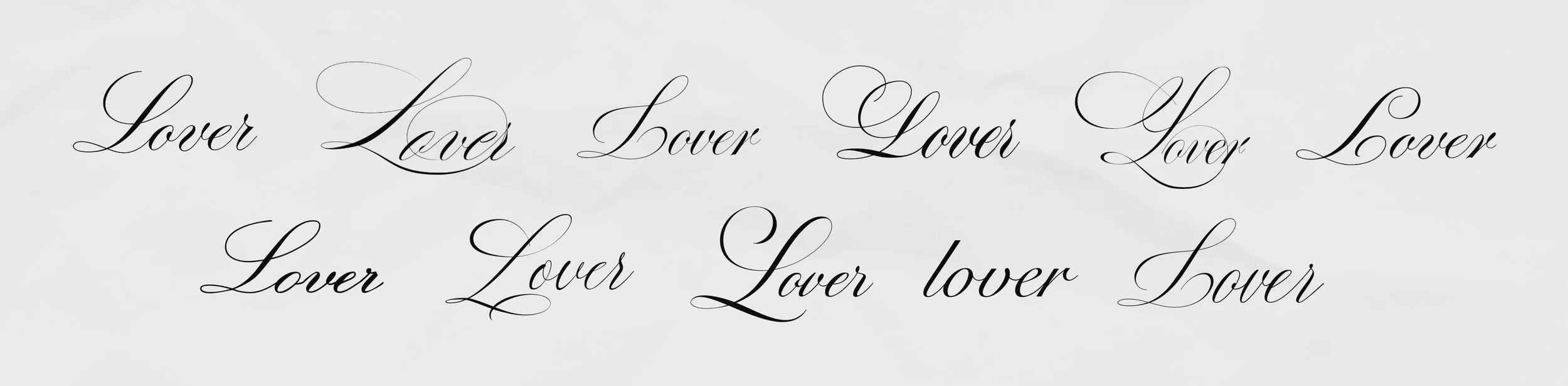 script fonts 2