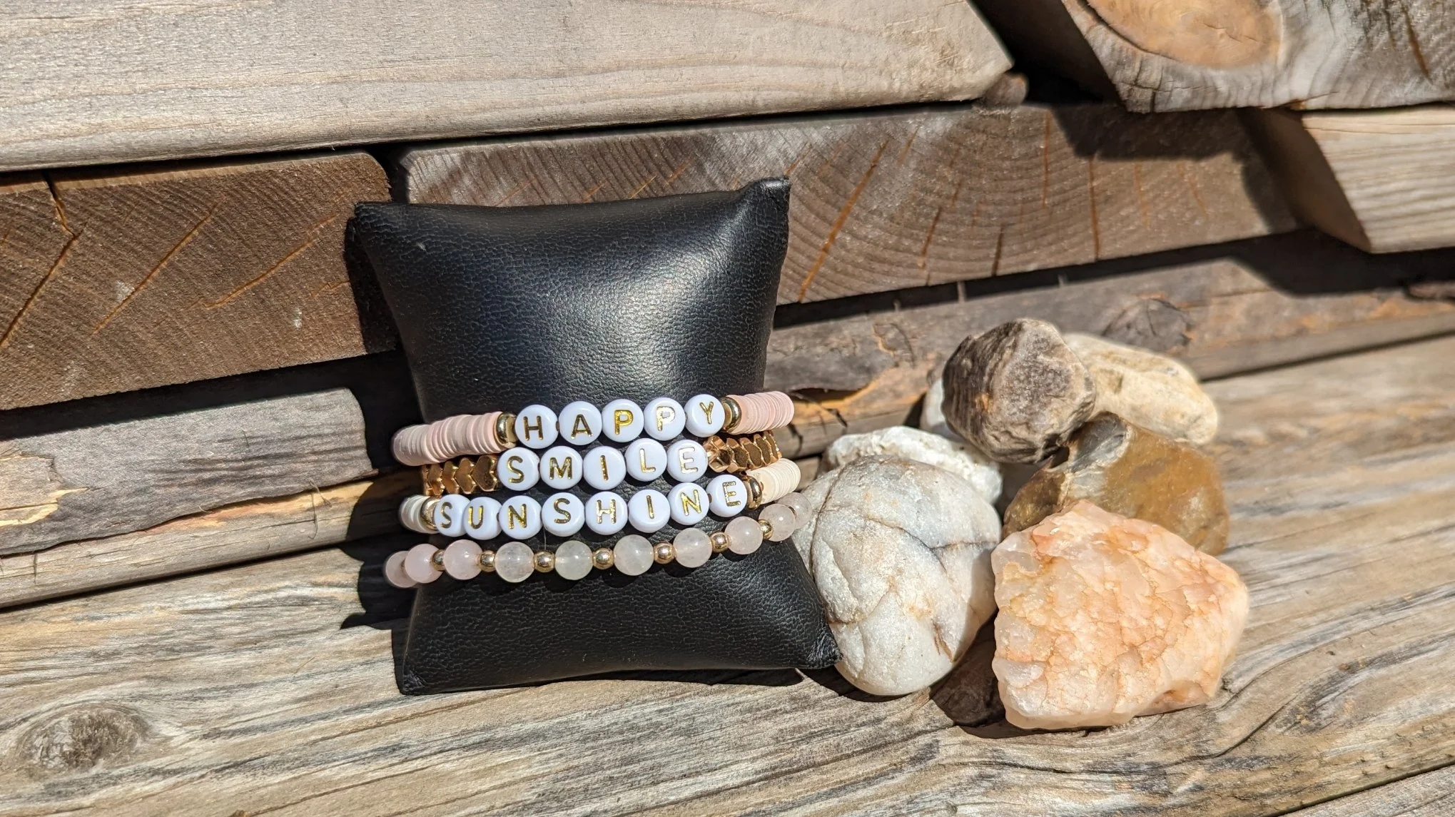 Four Piece Stretch Bracelet Set
