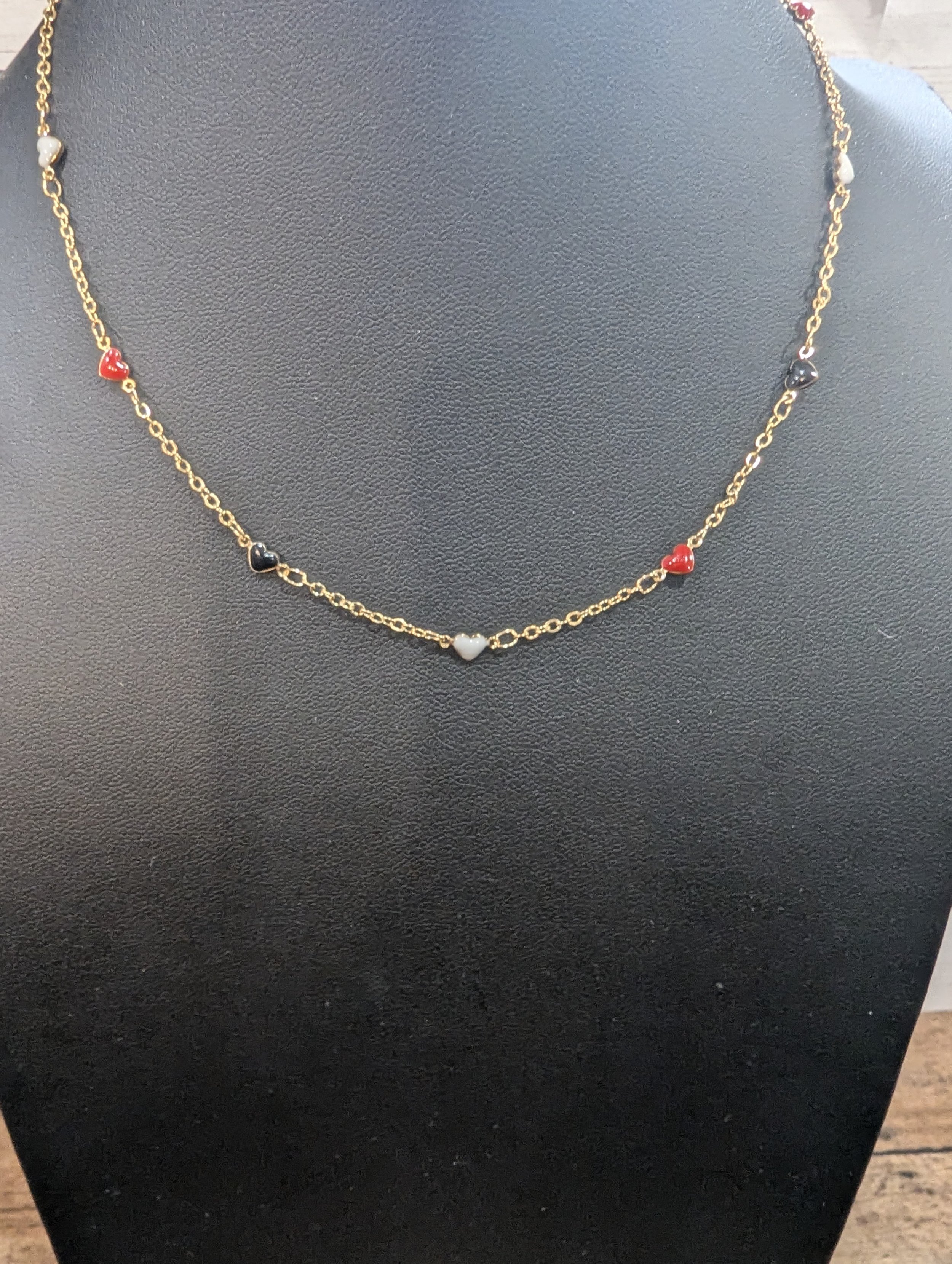 Dainty Heart Chain Necklace