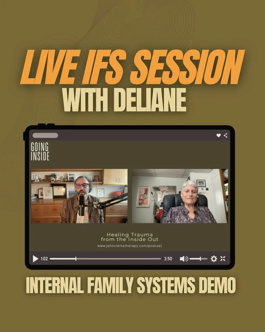 Live IFS Session with Deliane | Internal Family Systems Demo