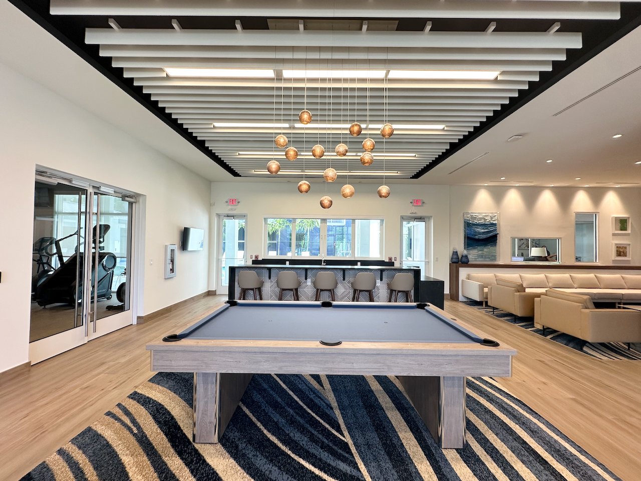Club House - Lounge/Billiards Table