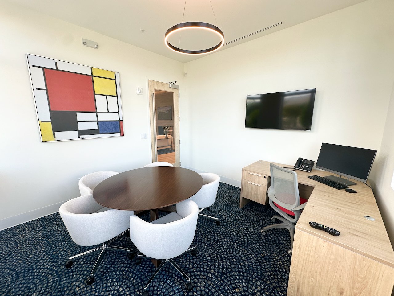 Club House - Resident Conference Room and Desk