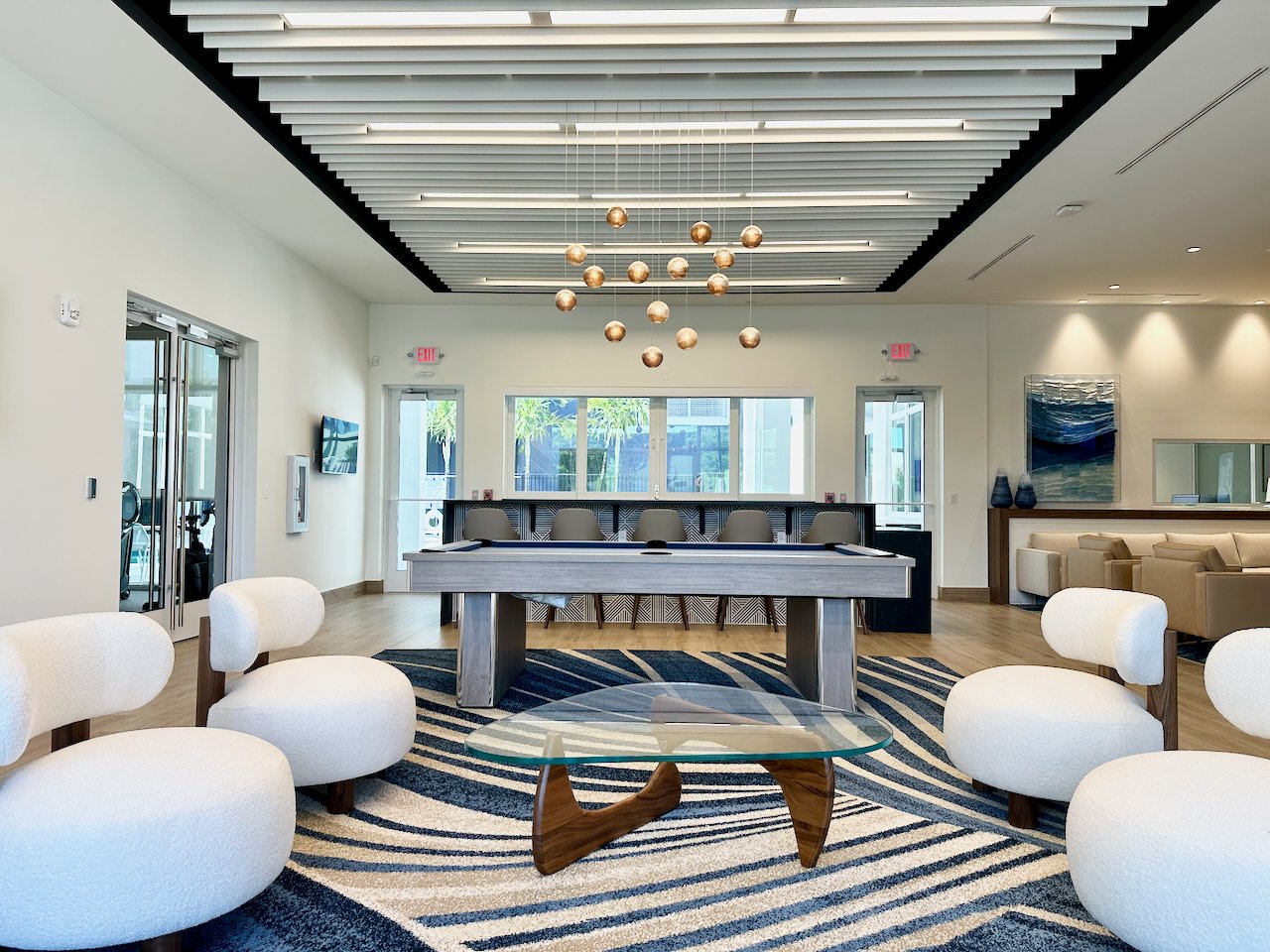 Club House - Lounge/Billiards Table