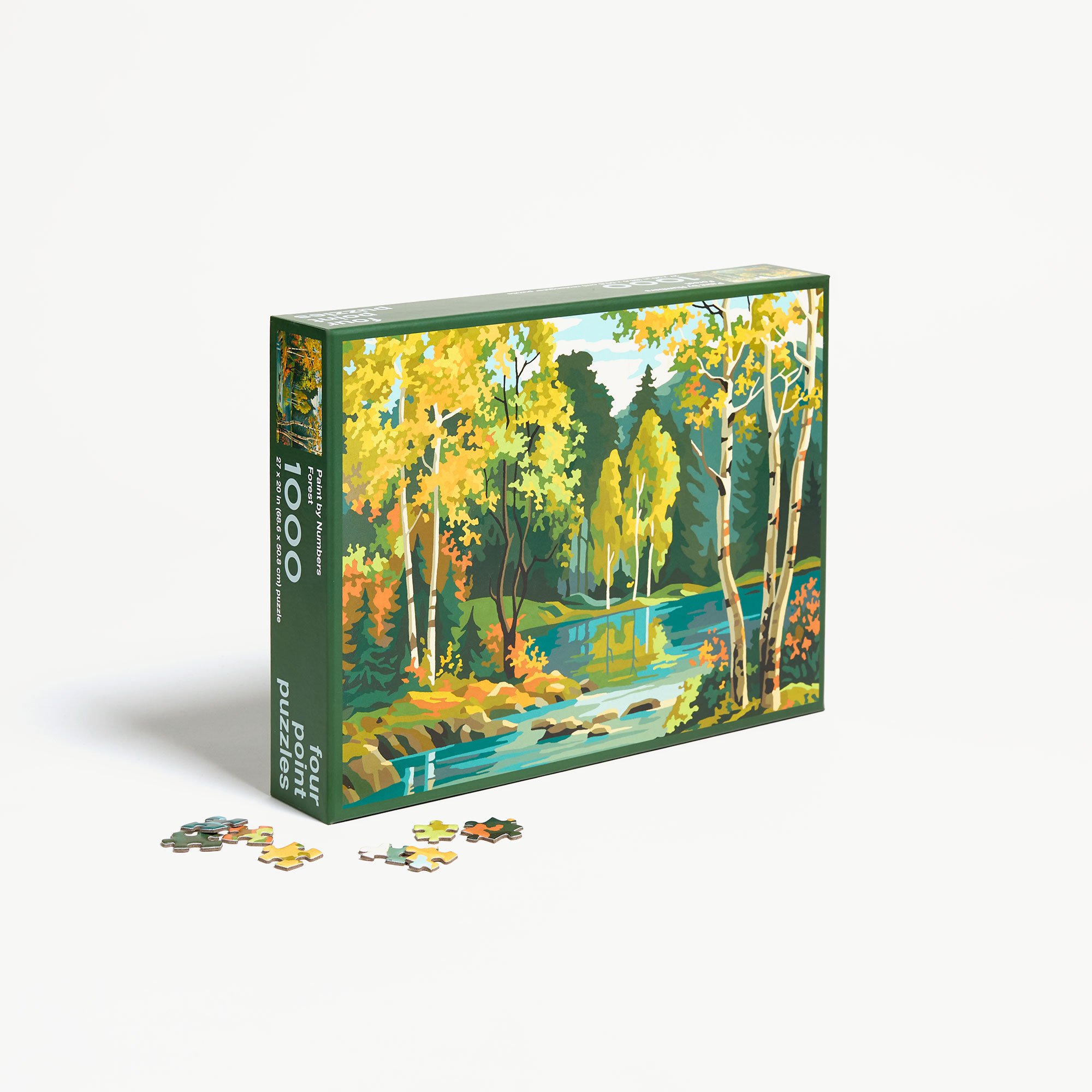 PAINT BY NUMBERS - FOREST — Four Point Puzzles