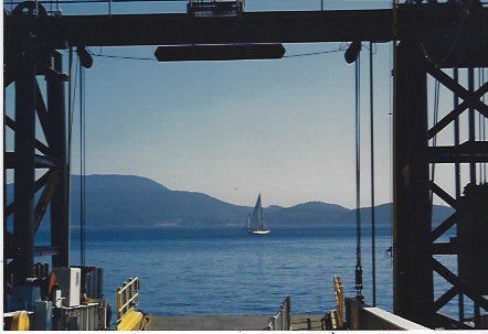 Dock View, San Juan Islands