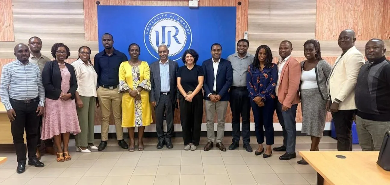 Planners for an advanced program in nursing and noncommunicable diseases gather at the University of Rwanda