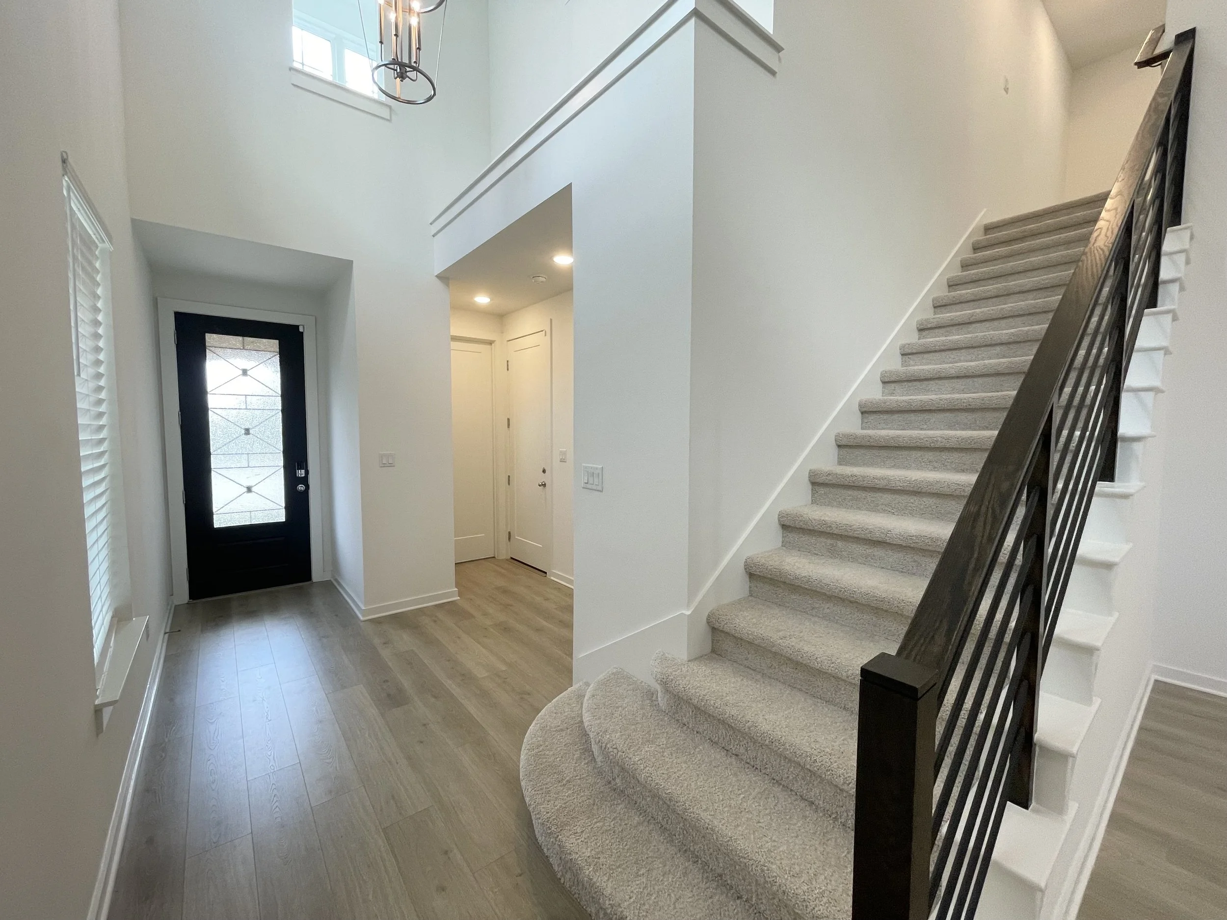 Entry and stairs