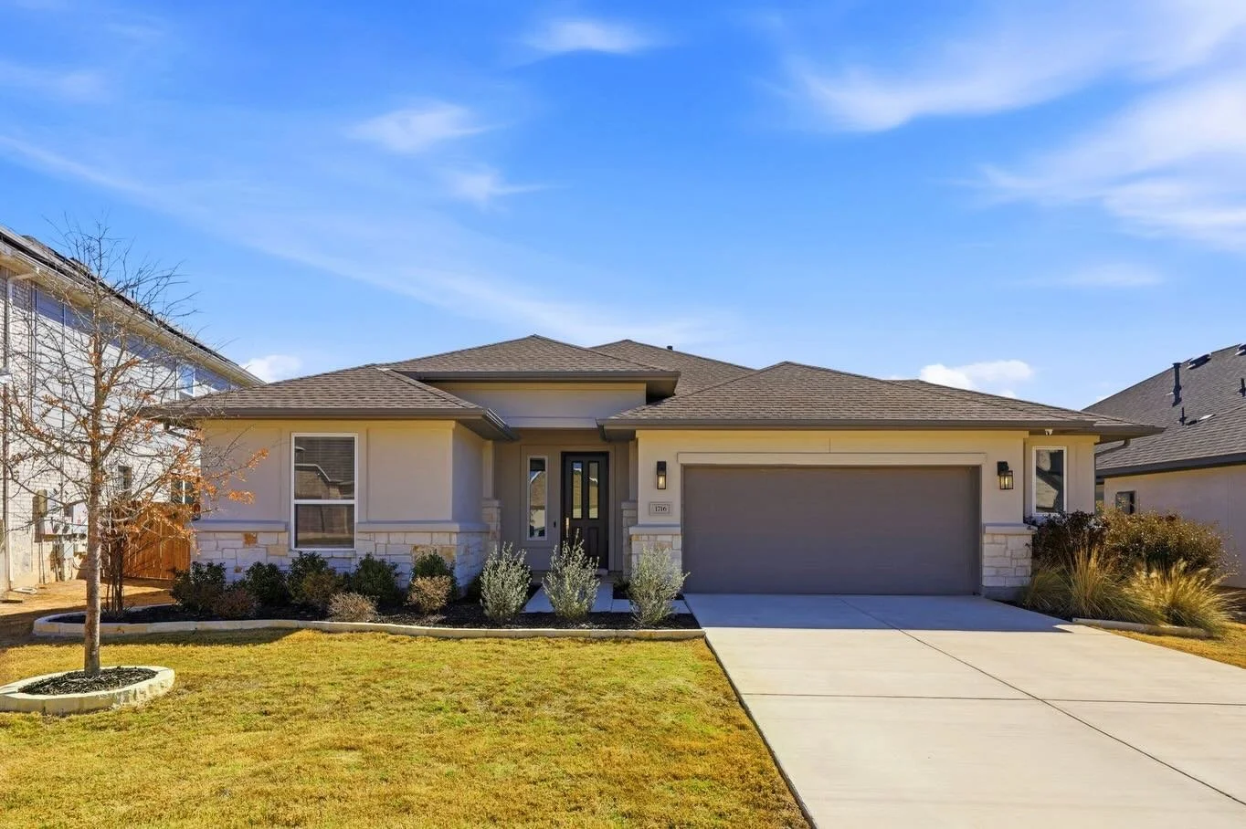 📍1716 Dirndl, New Braunfels, TX 78132

🌿✨ Set on one of the best homesites in Meyer Ranch with no rear neighbors, this beautifully upgraded 3 bed, 2 bath home + dedicated office backs to peaceful green space.

🔥🌙 The backyard is truly something s