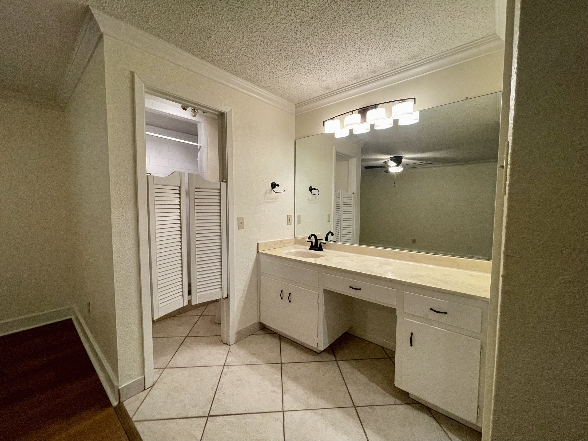 Primary bathroom.