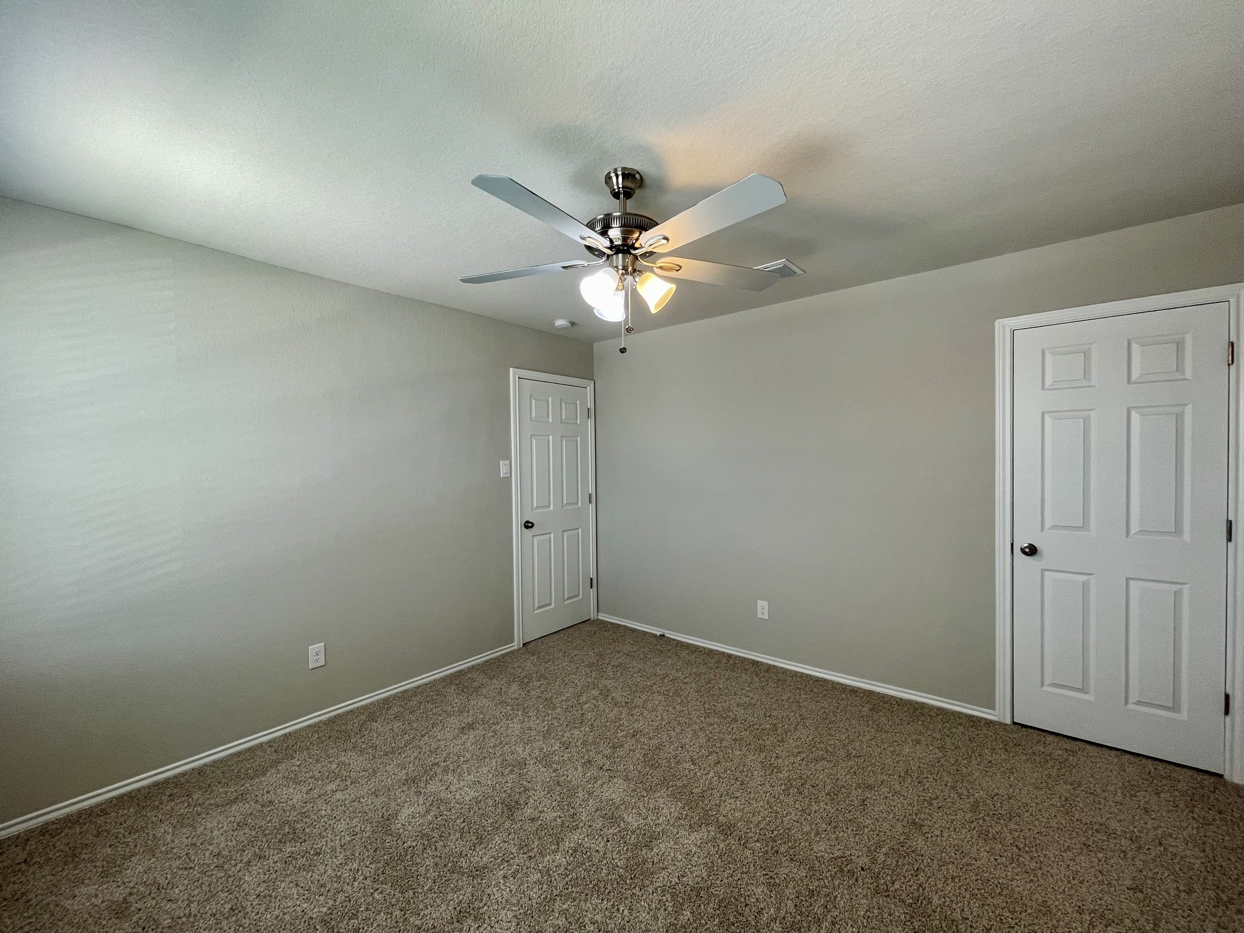 One of the two upstairs bedrooms. More pictures coming soon.