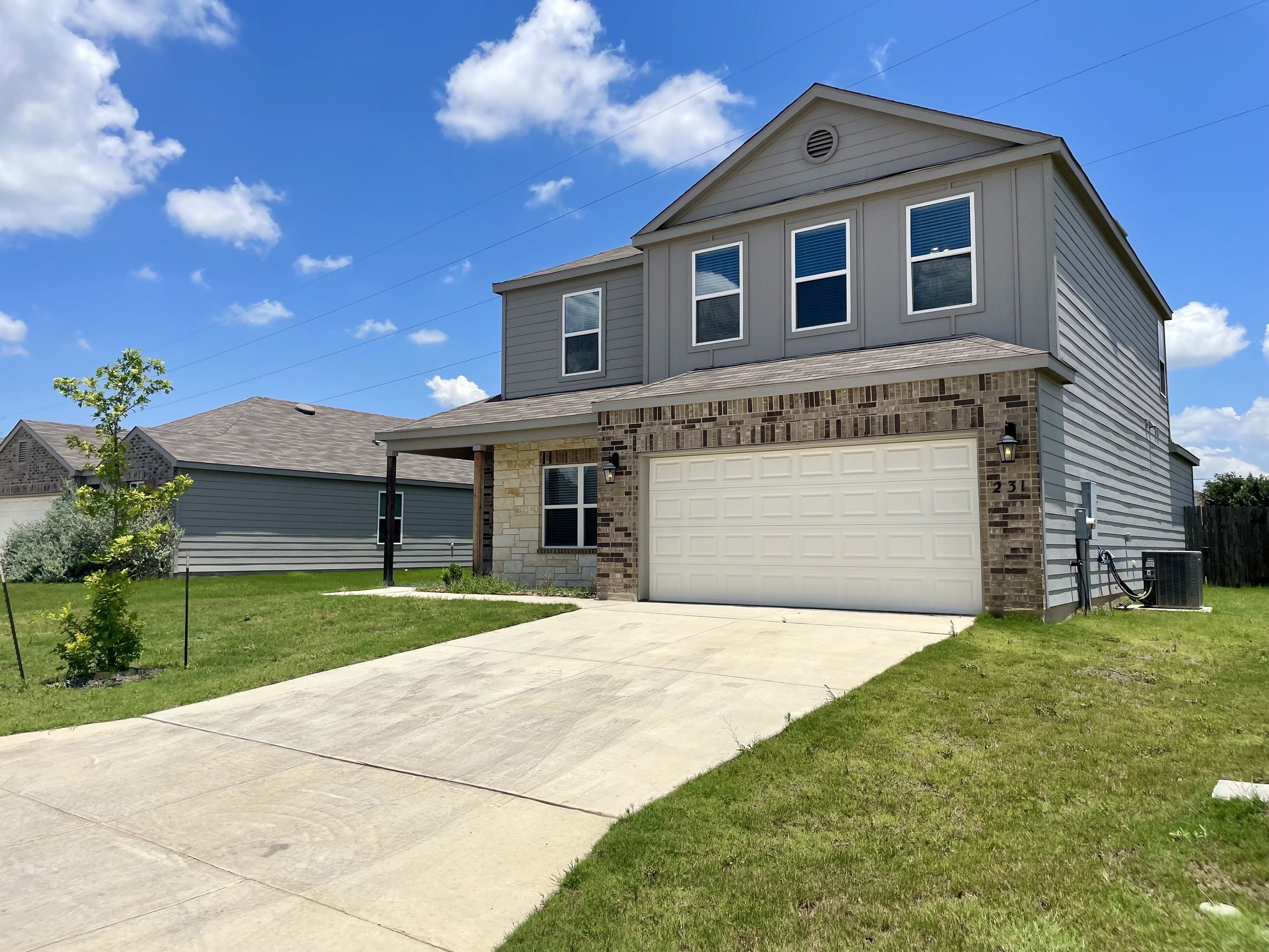 No immediate neighbors to the right! This house is situated next to gorgeous green space, making it a premier homesite within this community