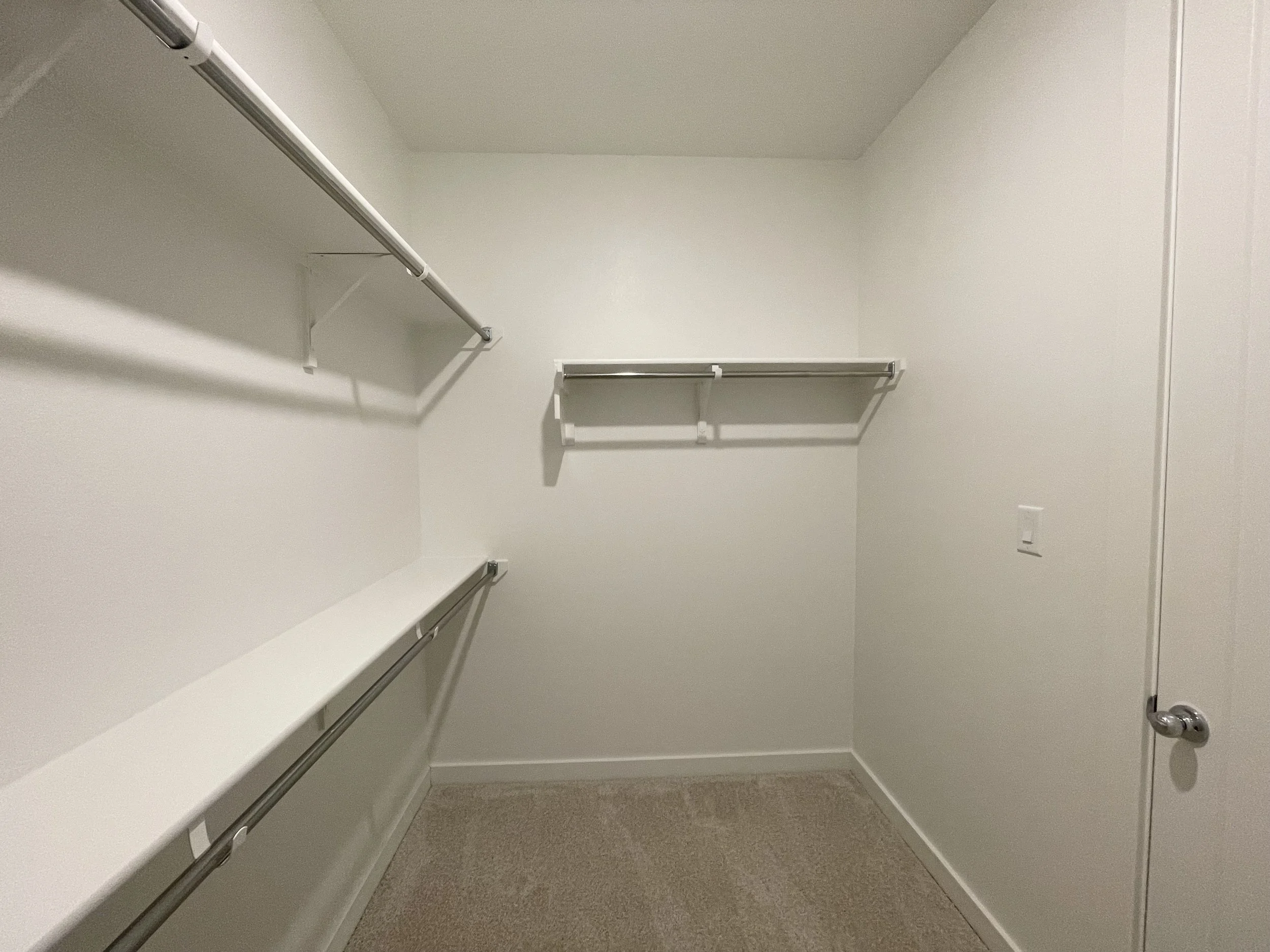 Primary closet