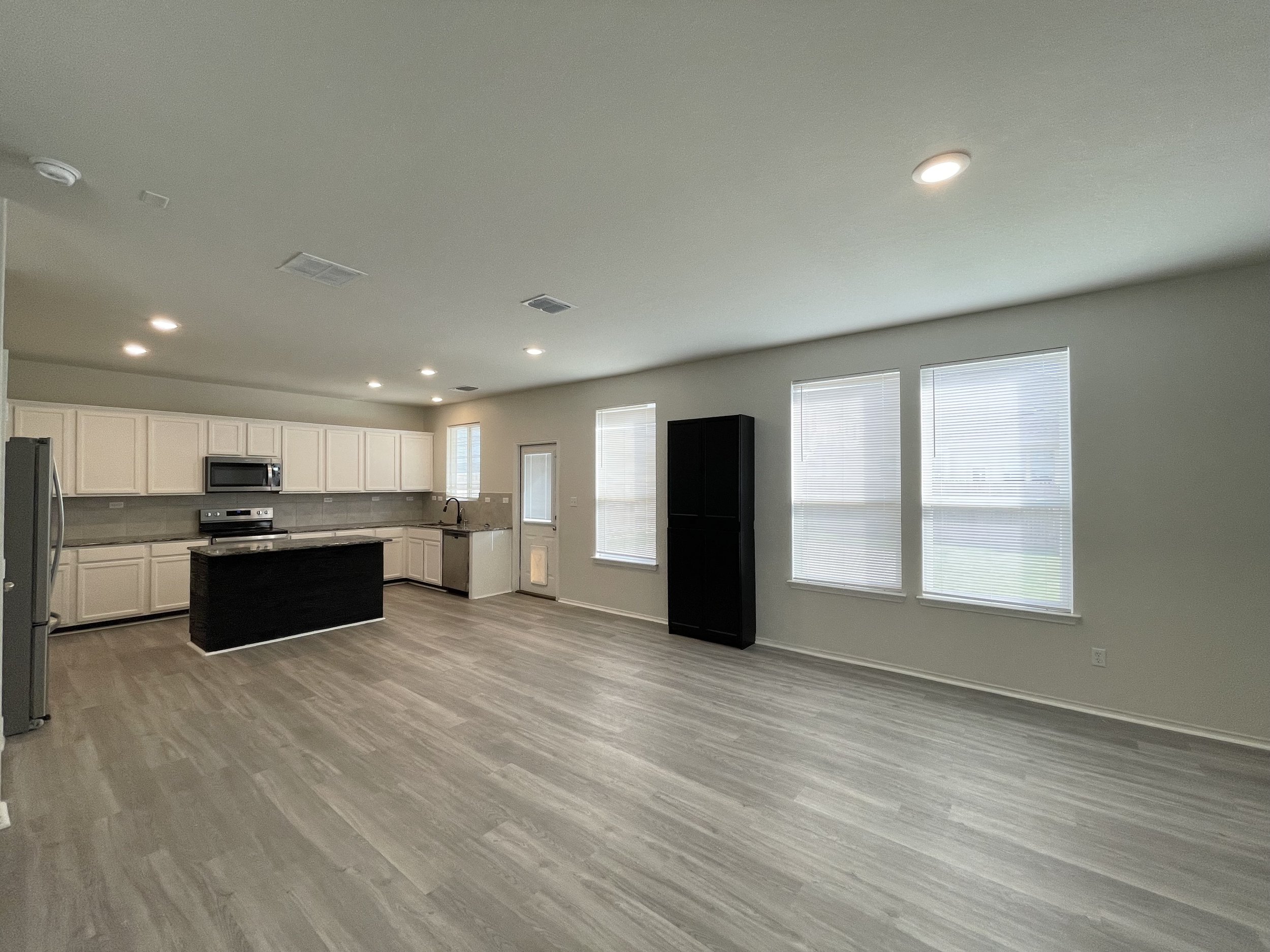 Dining and kitchen