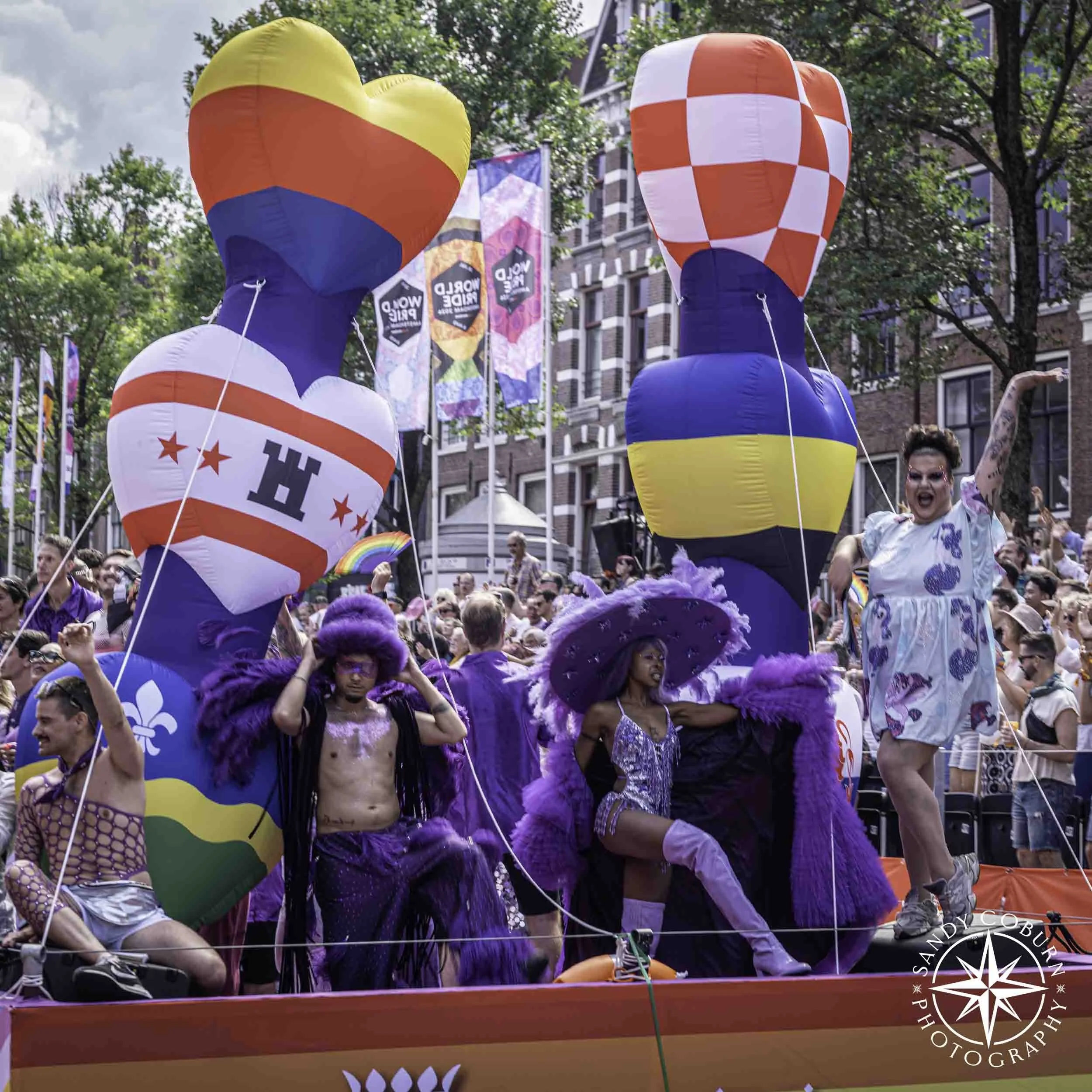 at the 2026 WorldPride Amsterdam Canal Parade