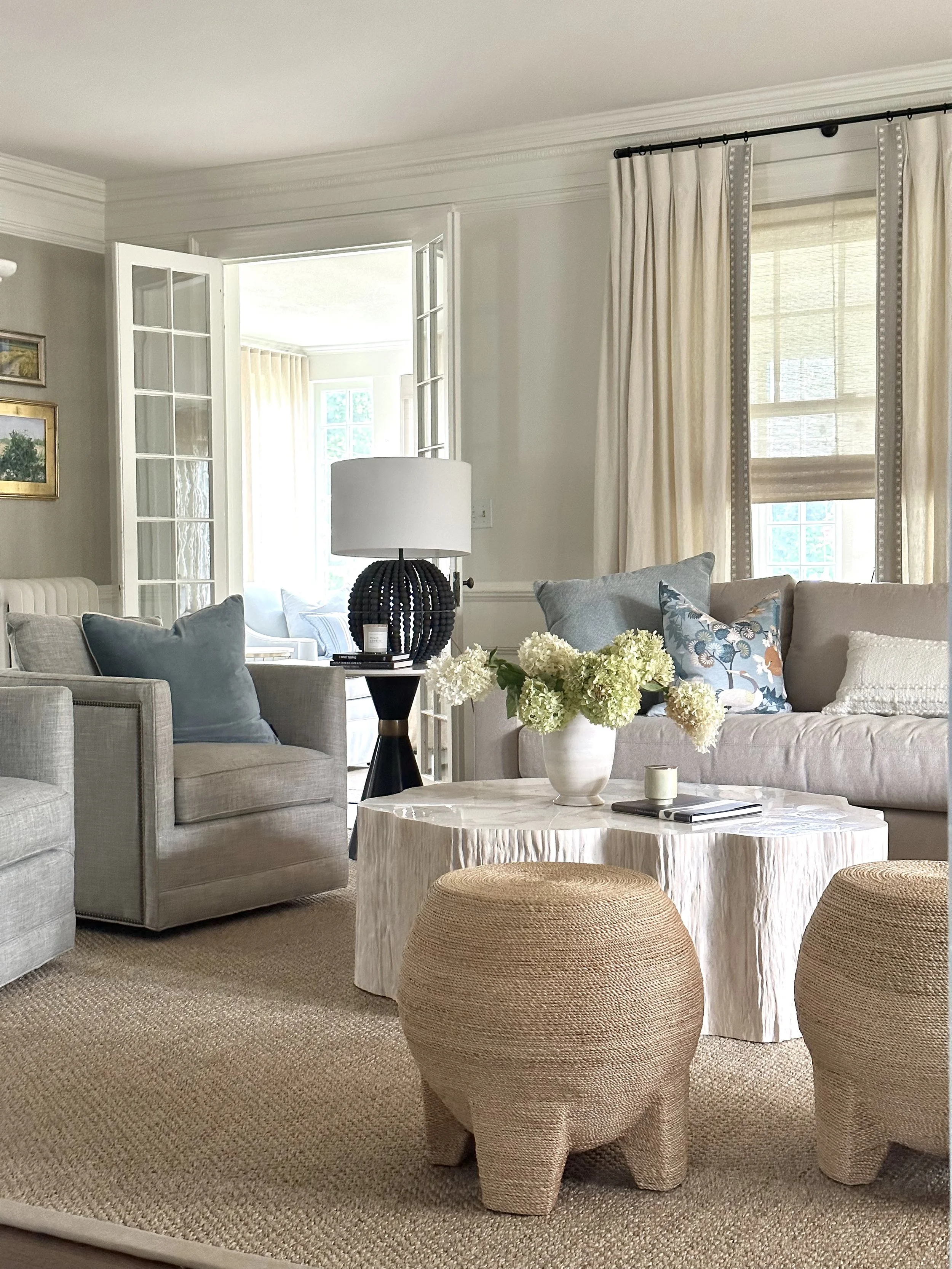 Modern Victorian Living Room