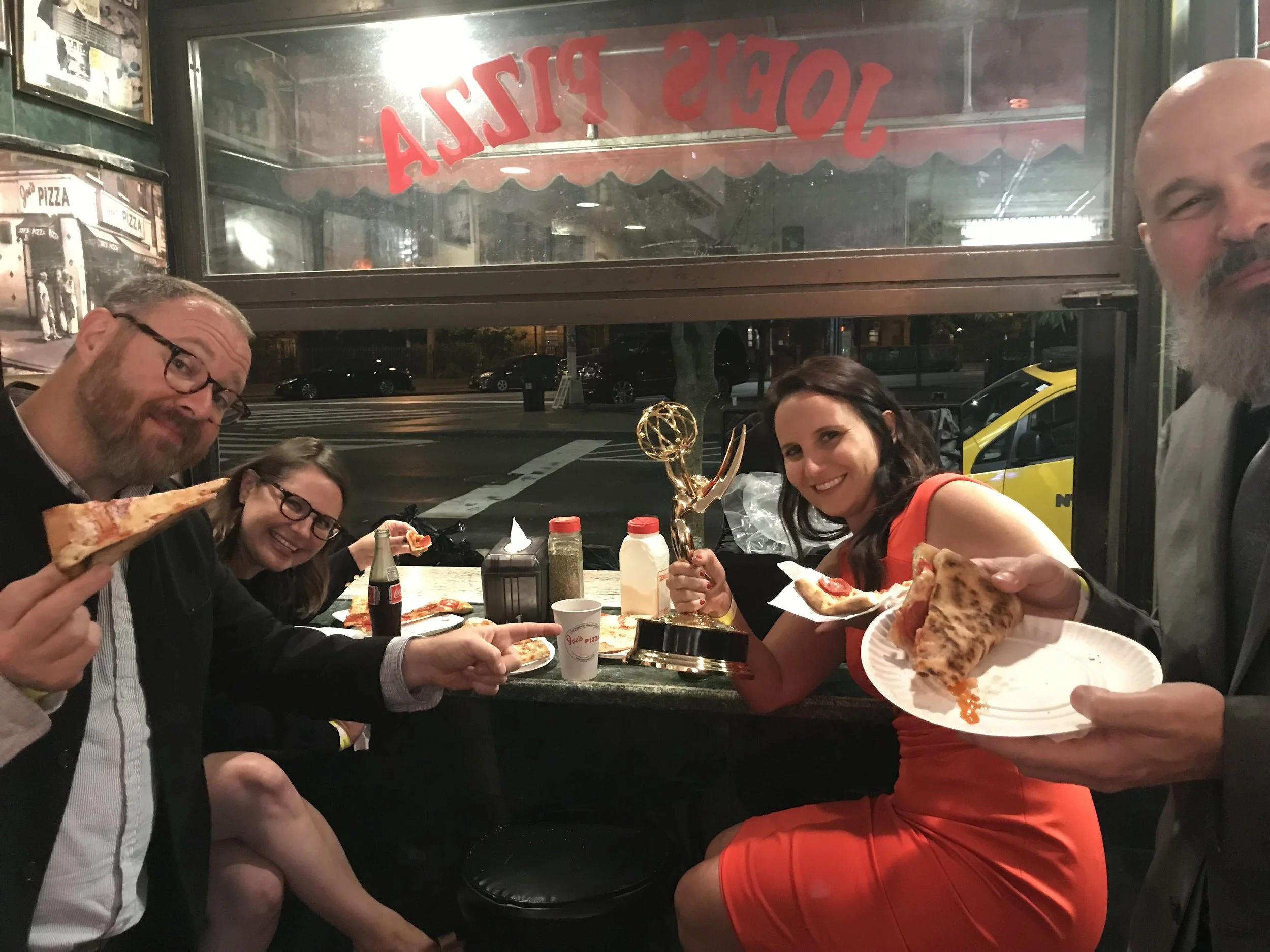 TOWER Emmy NYC 2018 Keith Maitland Megan Gilbride Hillary Pierce Lyman Hardy