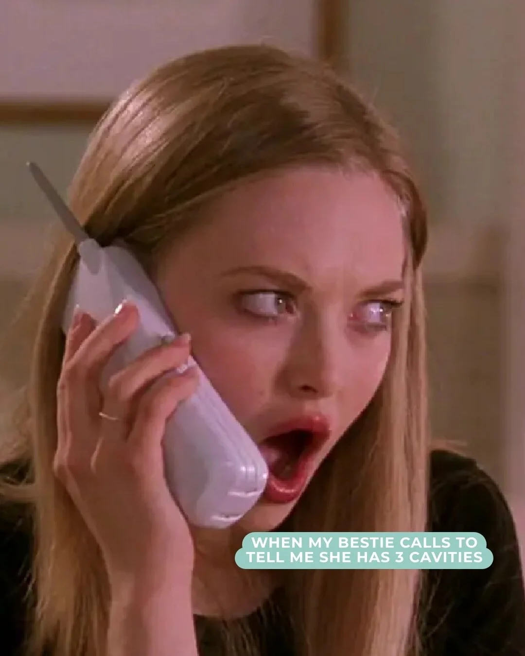This bestie has 3 cavities 🫣 ⁠
⁠
Which bestie are you?⁠
⁠
🪥 The bestie with no cavities ⁠
🦷 The bestie with cavities⁠
・⁠
・⁠
・⁠
#meangirls #meangirlsmeme #meangirlshumor #meangirlsbroadway #reginageorge #onwednesdayswewearpink #pink #karensmith #de