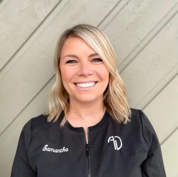 Photograph of Samantha, office staff for Advanced Dental Care in Yakima, WA.