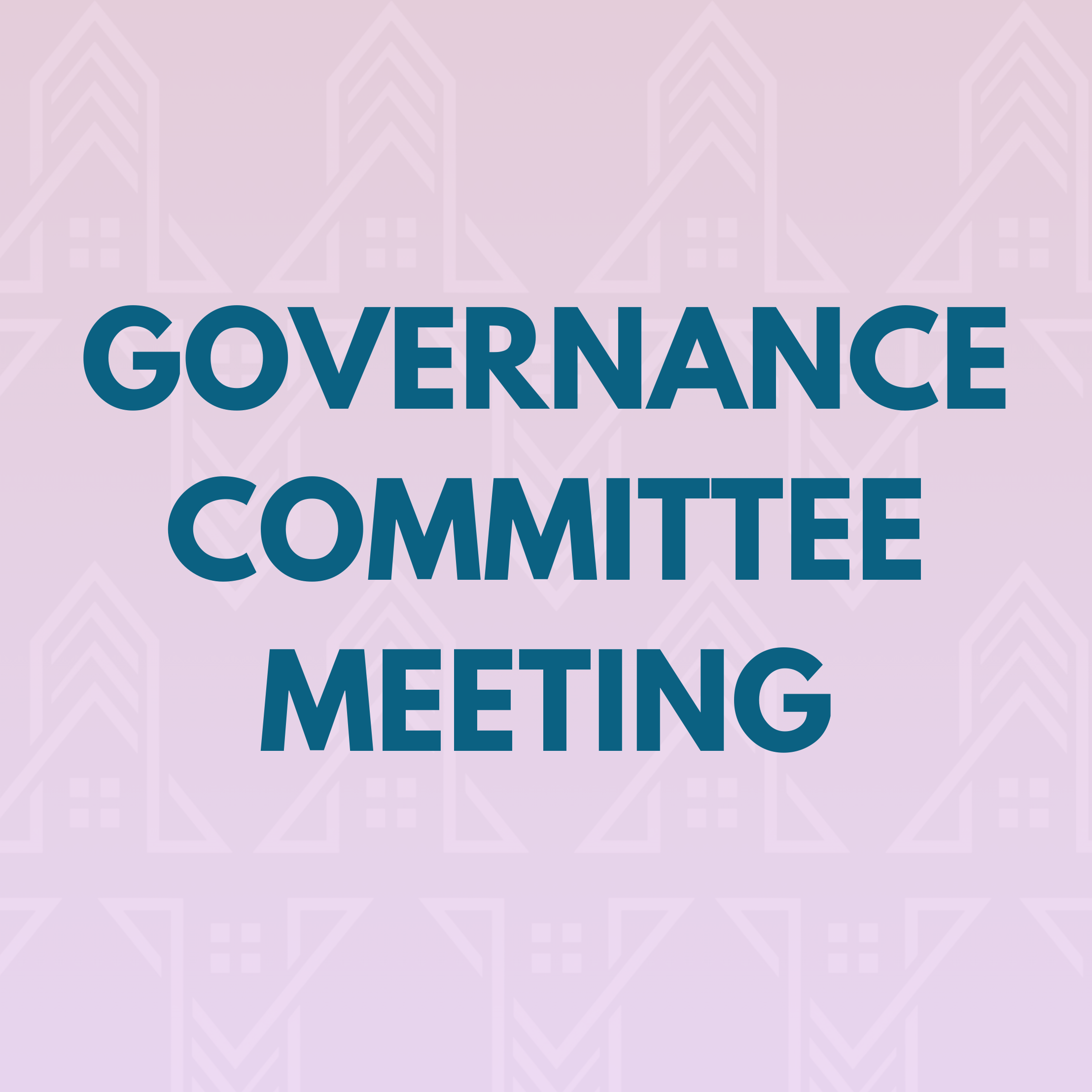 Governance Committee Meeting