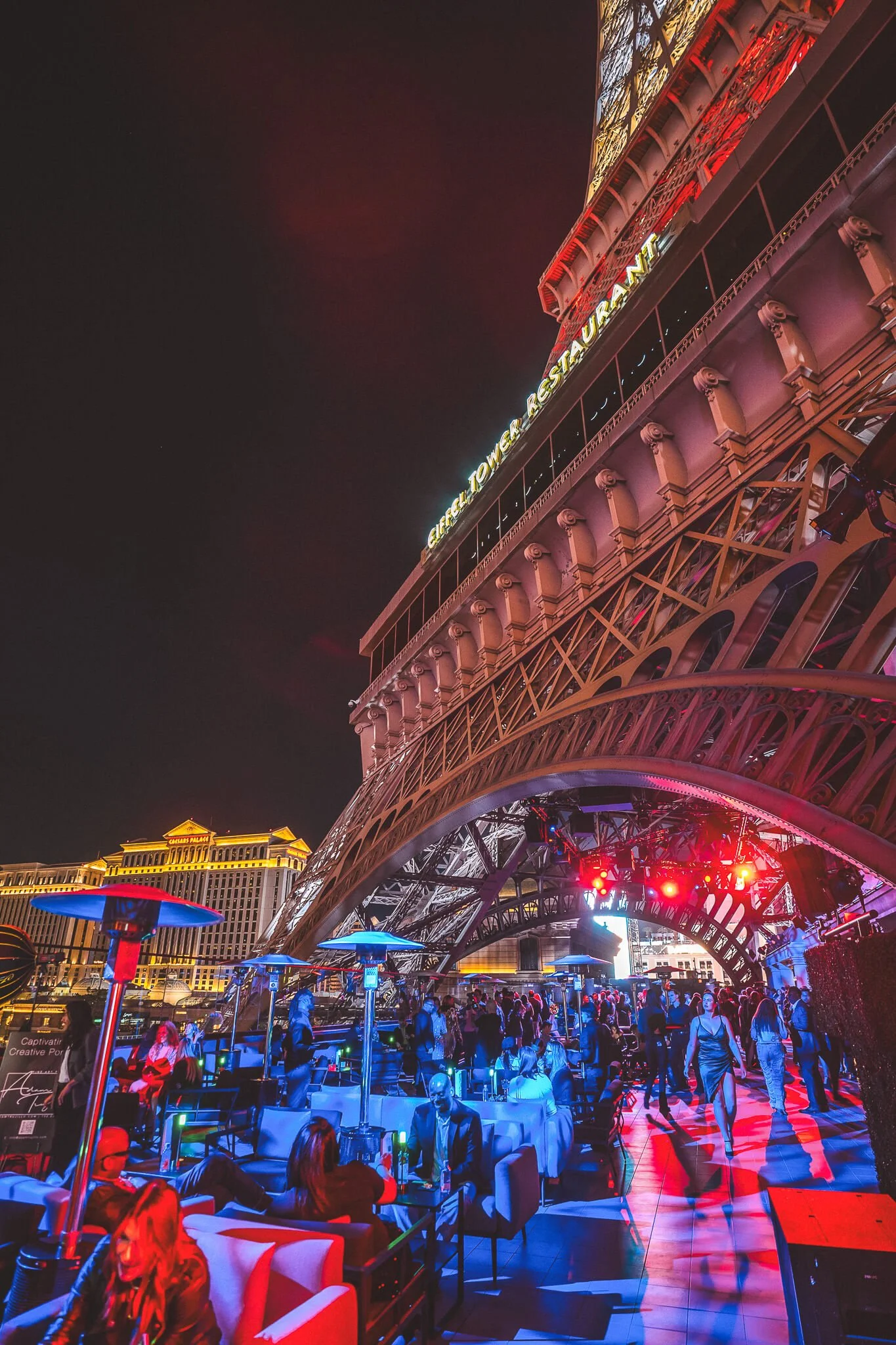 Private Events — Cheri Rooftop Paris Hotel and Casino Las Vegas