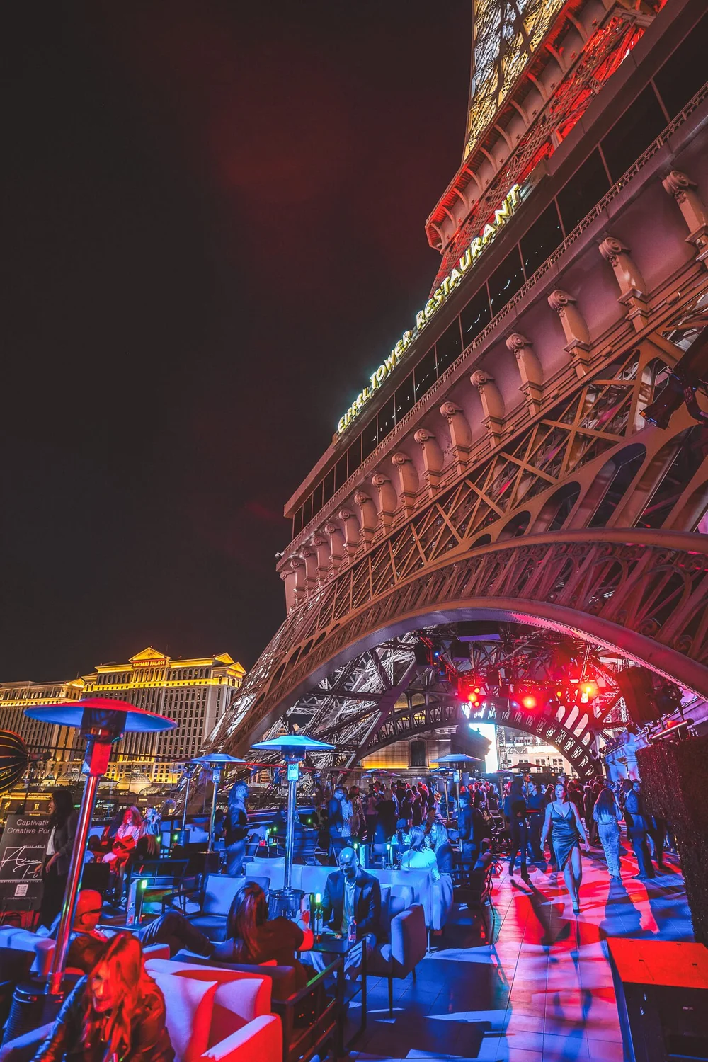 Private Events — Cheri Rooftop Paris Hotel and Casino Las Vegas