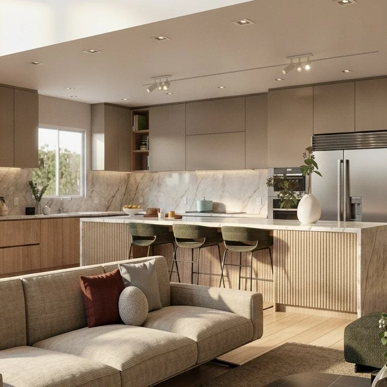 AI can make an image look finished in seconds. But a finished-looking image is not the same as a finished design.

This image was designed and created using AutoCAD, SketchUp, and V-Ray. Every dimension, material, proportion, and architectural detail