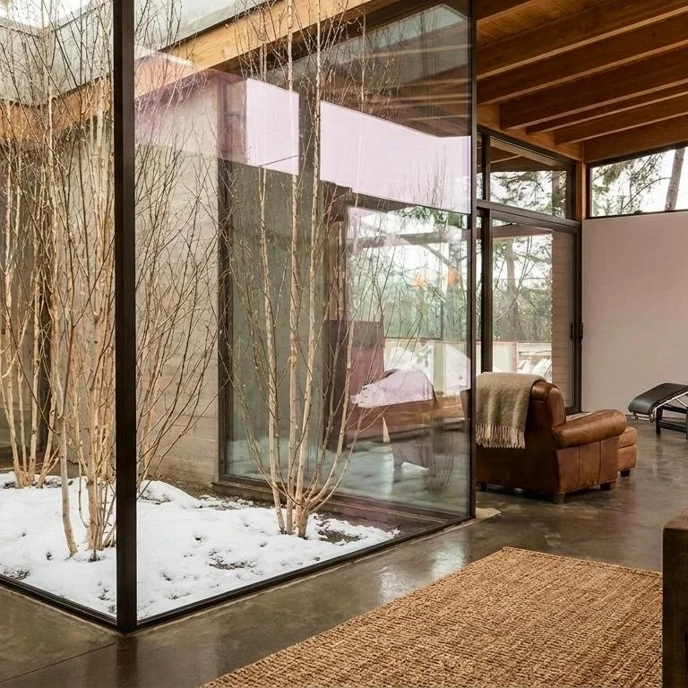 Luxury isn&rsquo;t always about adding more.

Sometimes it&rsquo;s an indoor garden in the middle of a home. A tree beside the bathtub. Natural light arriving from an unexpected direction. Or a piece of millwork designed precisely for the way a space