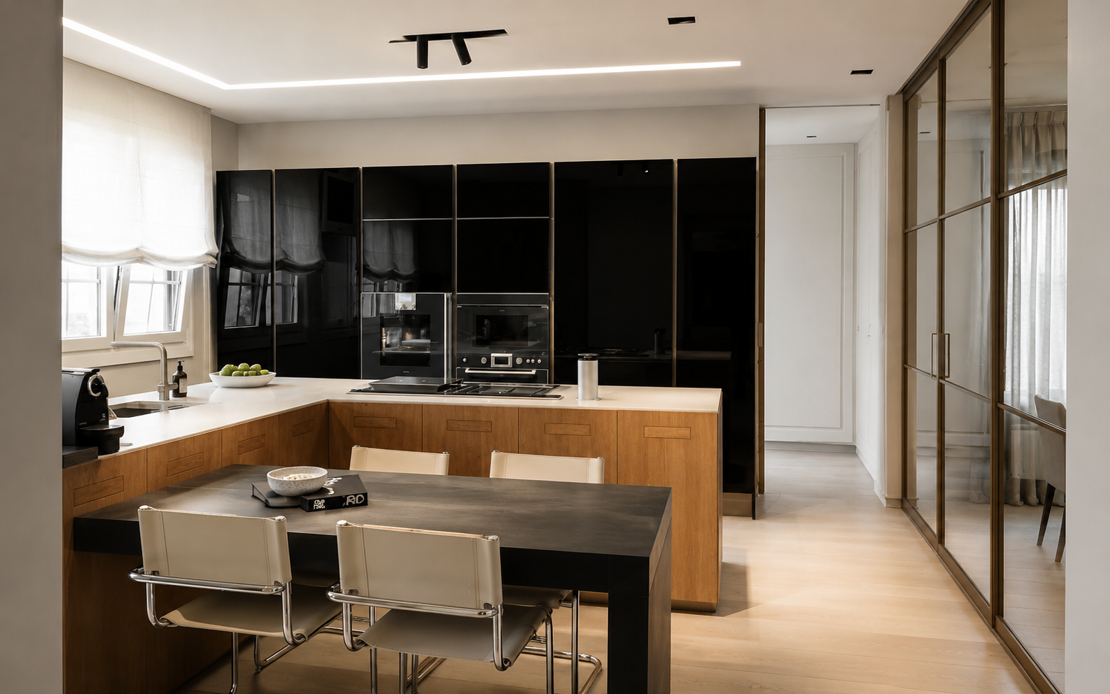 Isolina Mallon Interiors.kitchen_walnut_black_granite00002.png