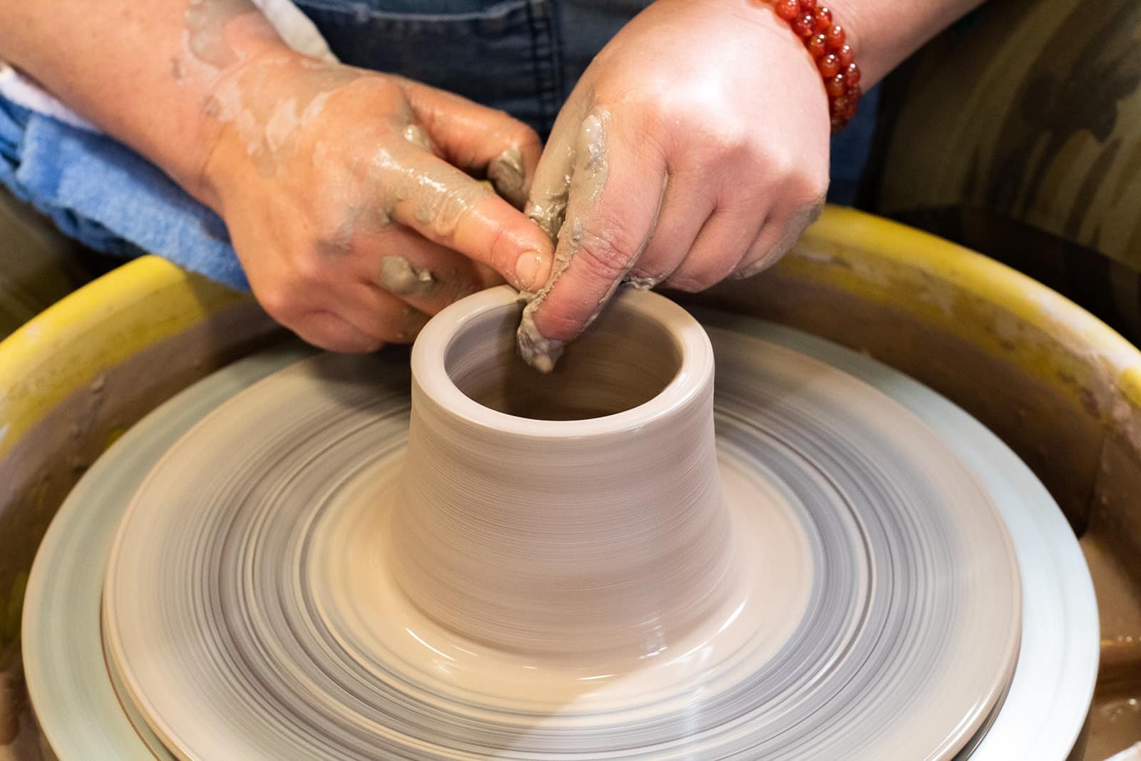 wheel throwing + mug